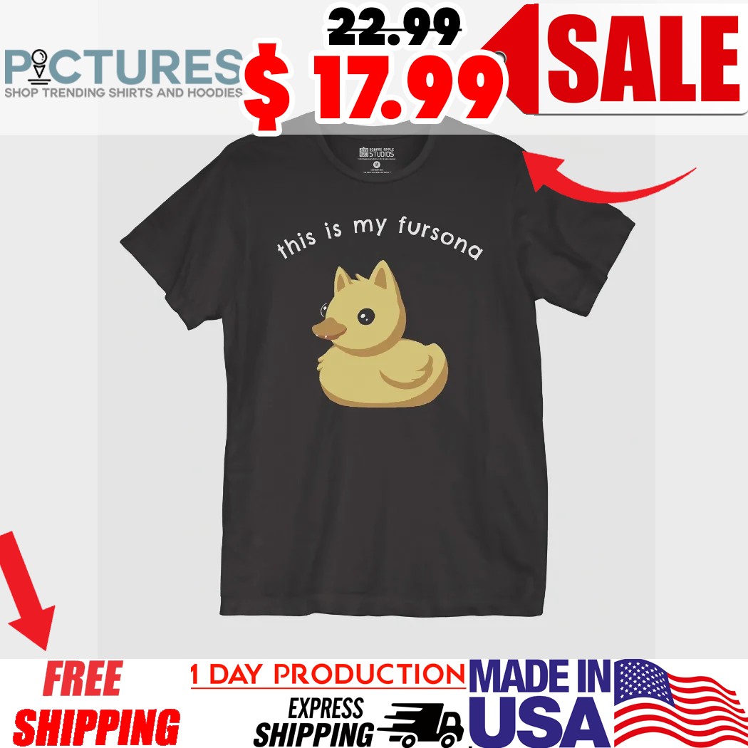 Fursona Rubber Duck This Is My Fursona Shirt