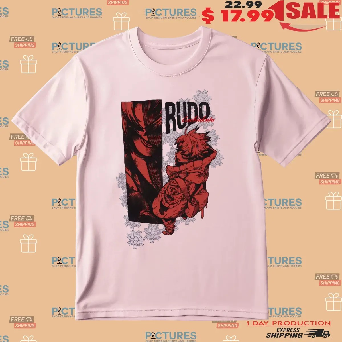 Gachiakuta Rudo Red Panel T Shirt