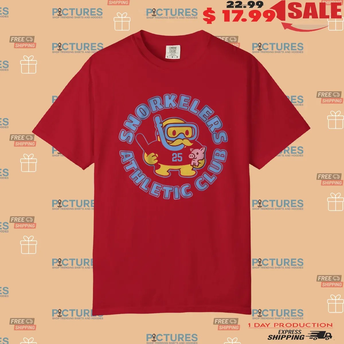 Garrett Stubbs Snorkelers Athletic Club T Shirt