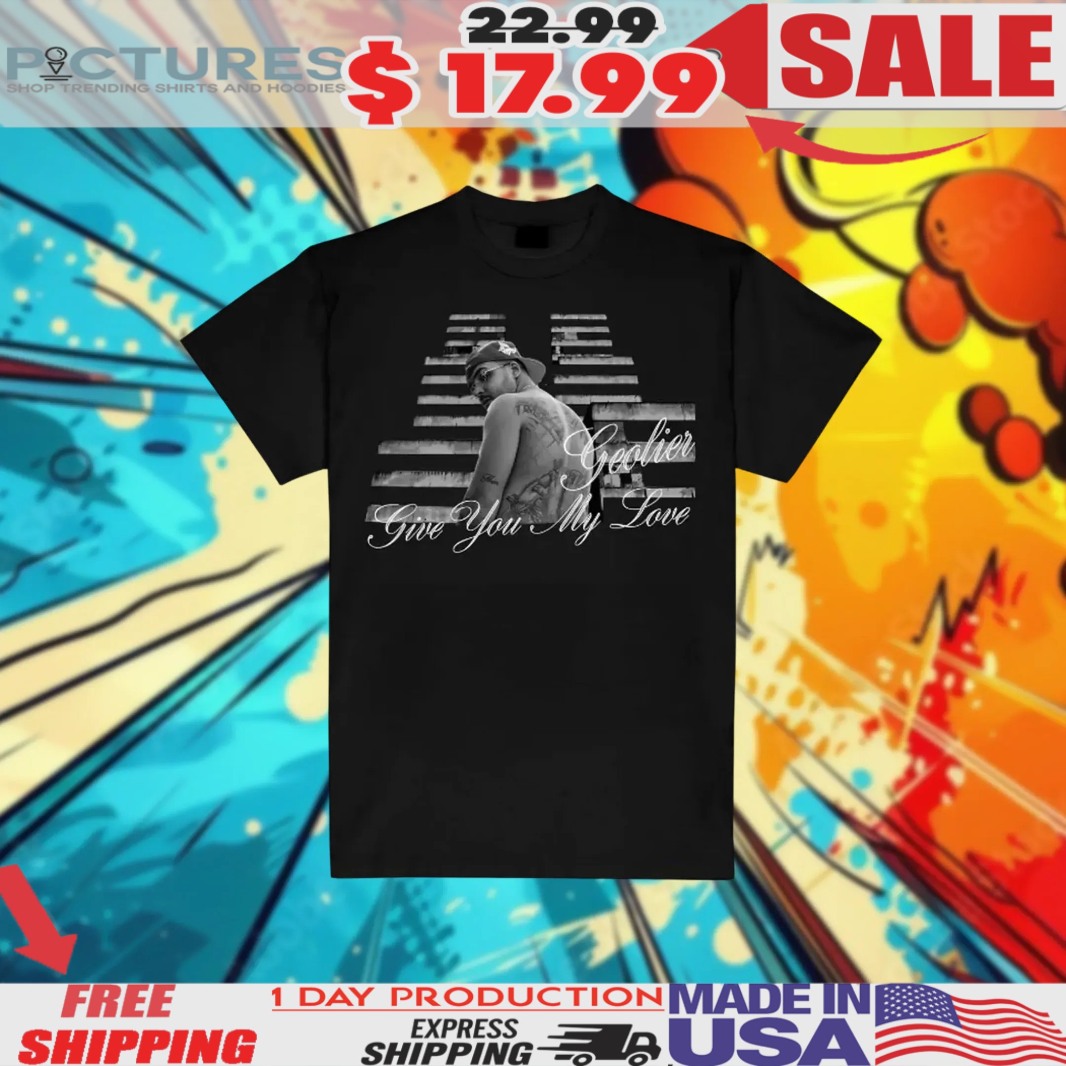 Geolier Give You My Love Shirt