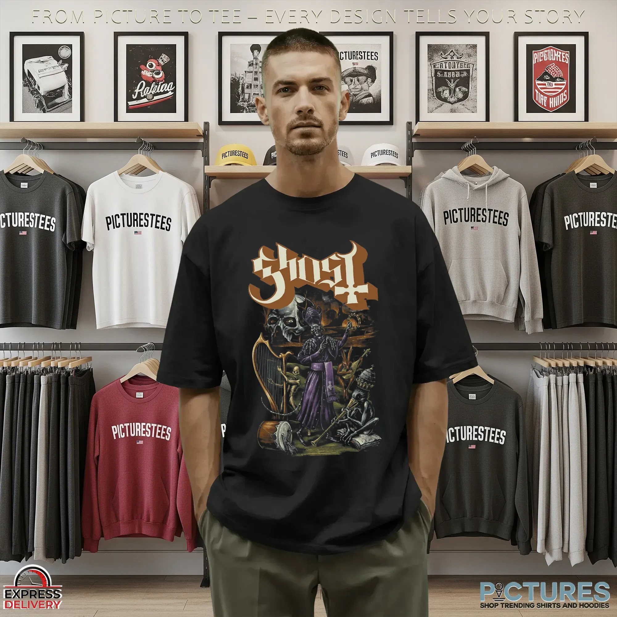 Ghost Band What Music They Make T Shirt