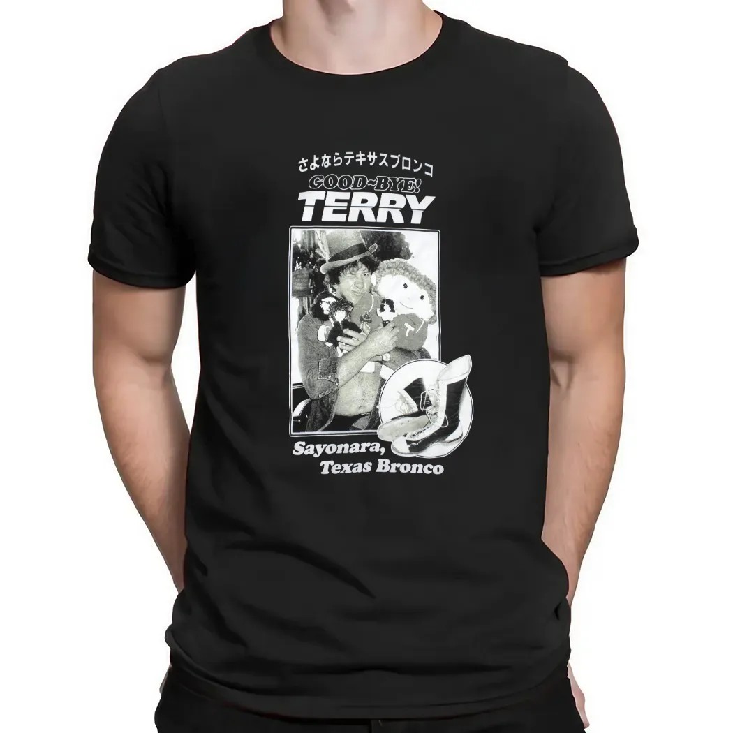 Good Bye Terry Sayonara Texas Bronco T Shirt