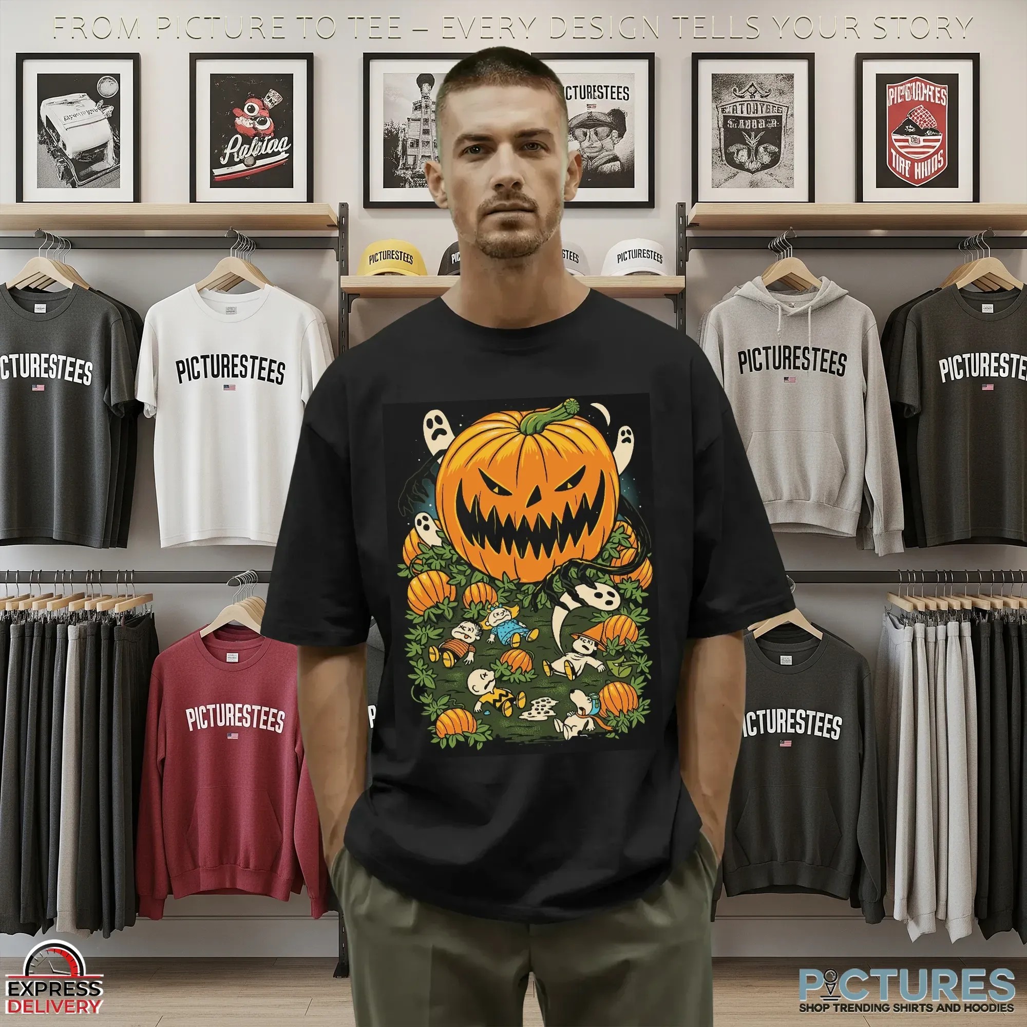 Great Pumpkin Massacre Halloween T Shirt