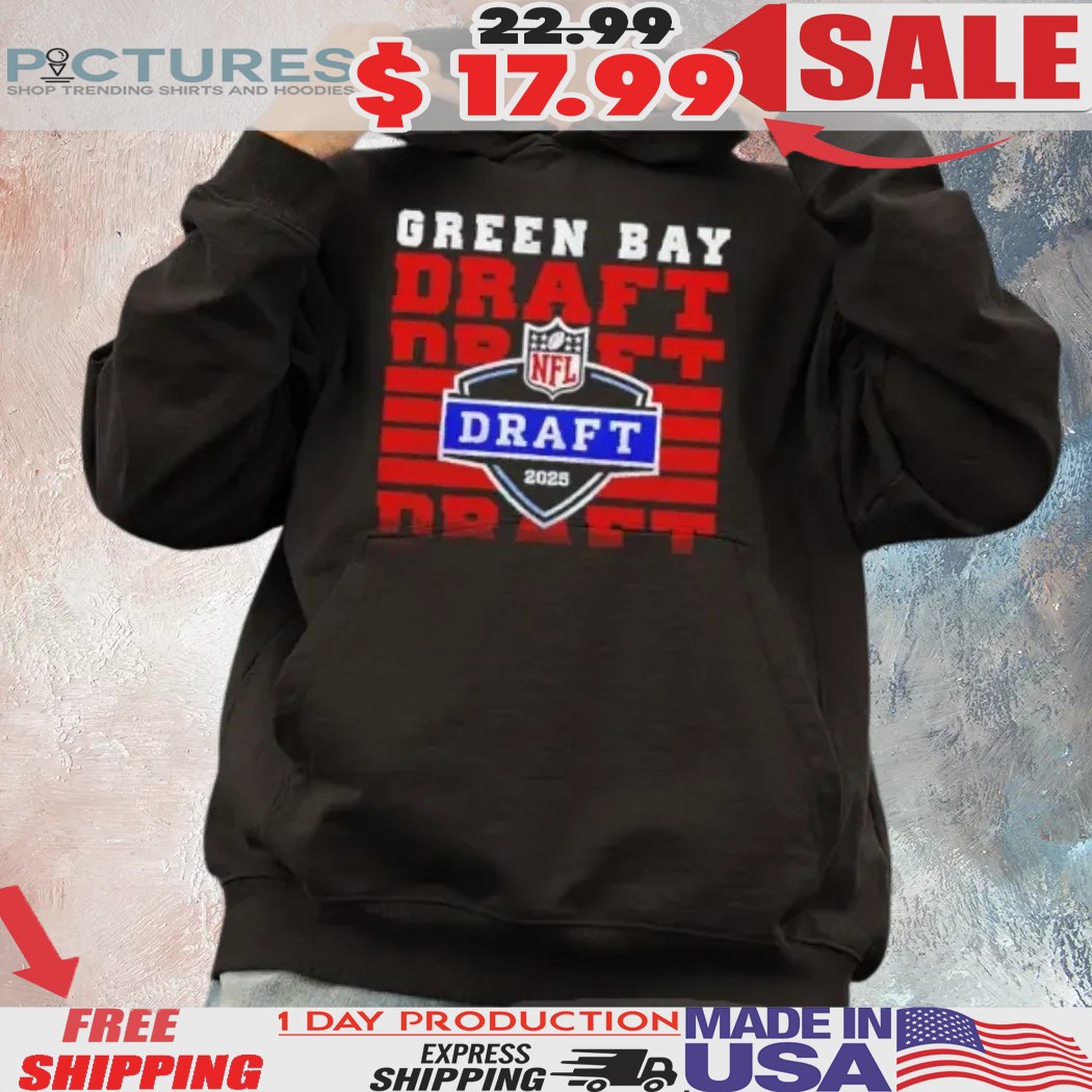 Green Bay Draft Repeat Nfl Draft 2025 Shirt