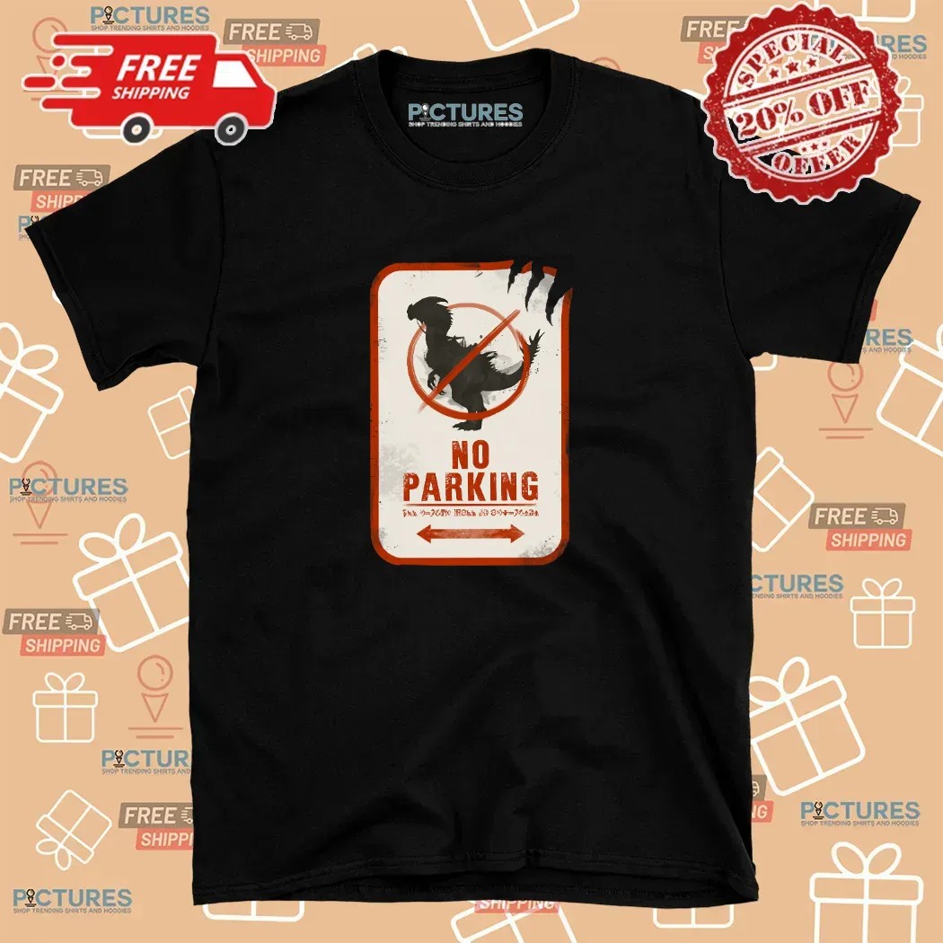 Guild Wars 2 Mount No Parking Sign T Shirt