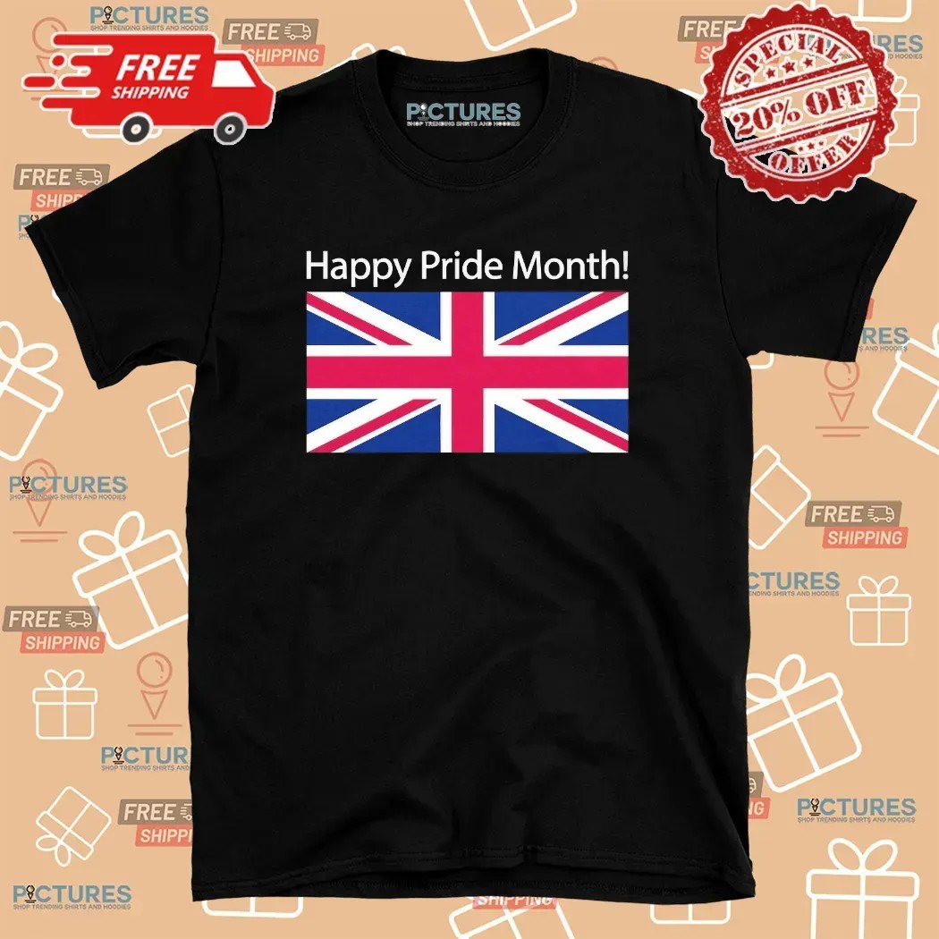 Happy Pride Month Usa Flag T Shirt