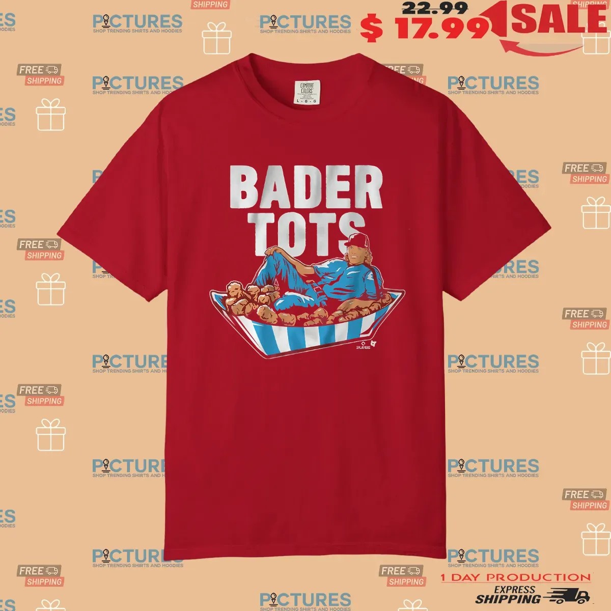Harrison Bader Philly Bader Tots Boat Graphic T Shirt