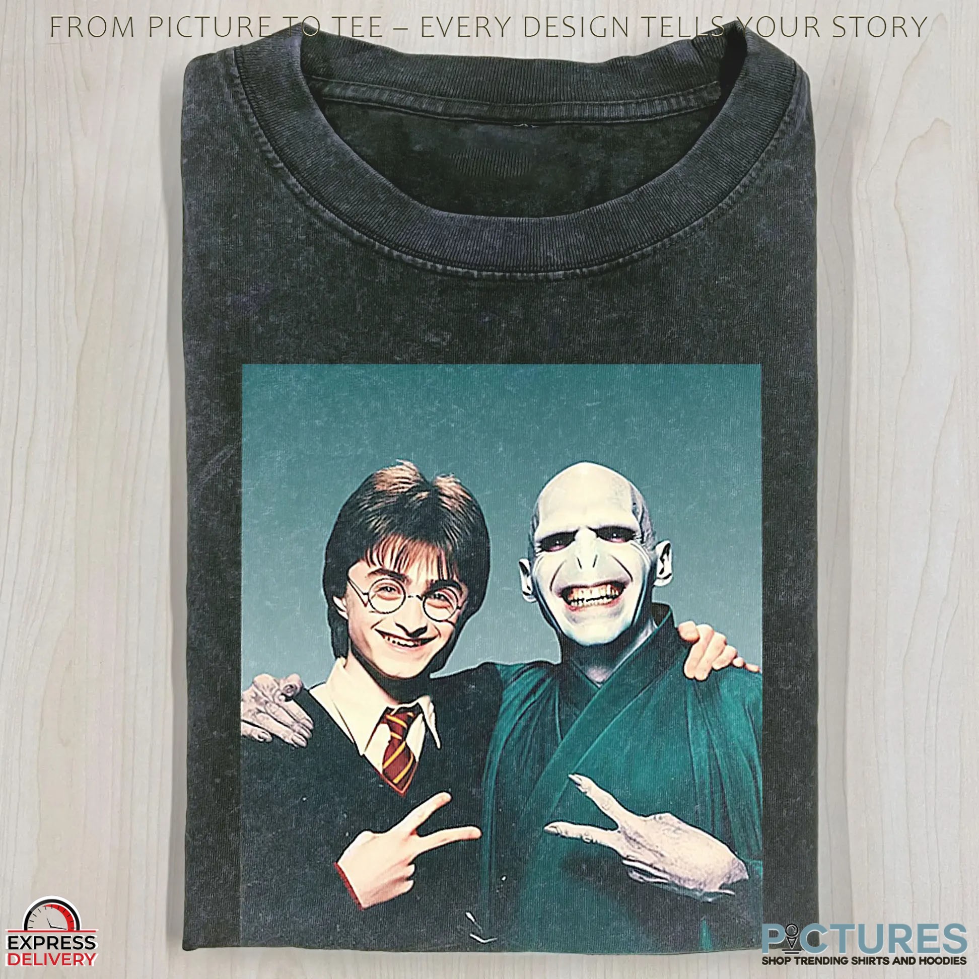Harry Potter And Voldemort Selfie Mashup T Shirt