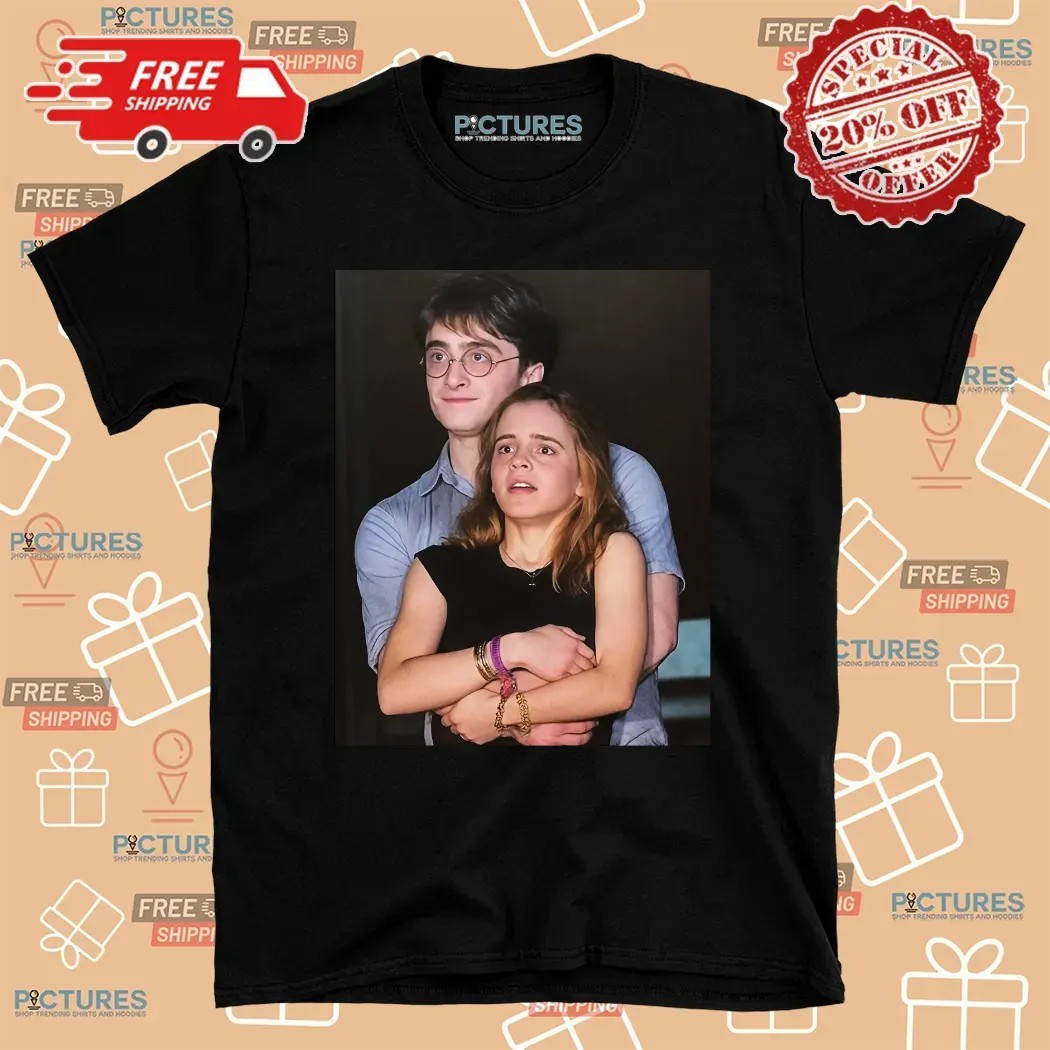 Harry Potter Hug Hermione Granger Embarrassing Moment Coldplay Concert Meme T Shirt