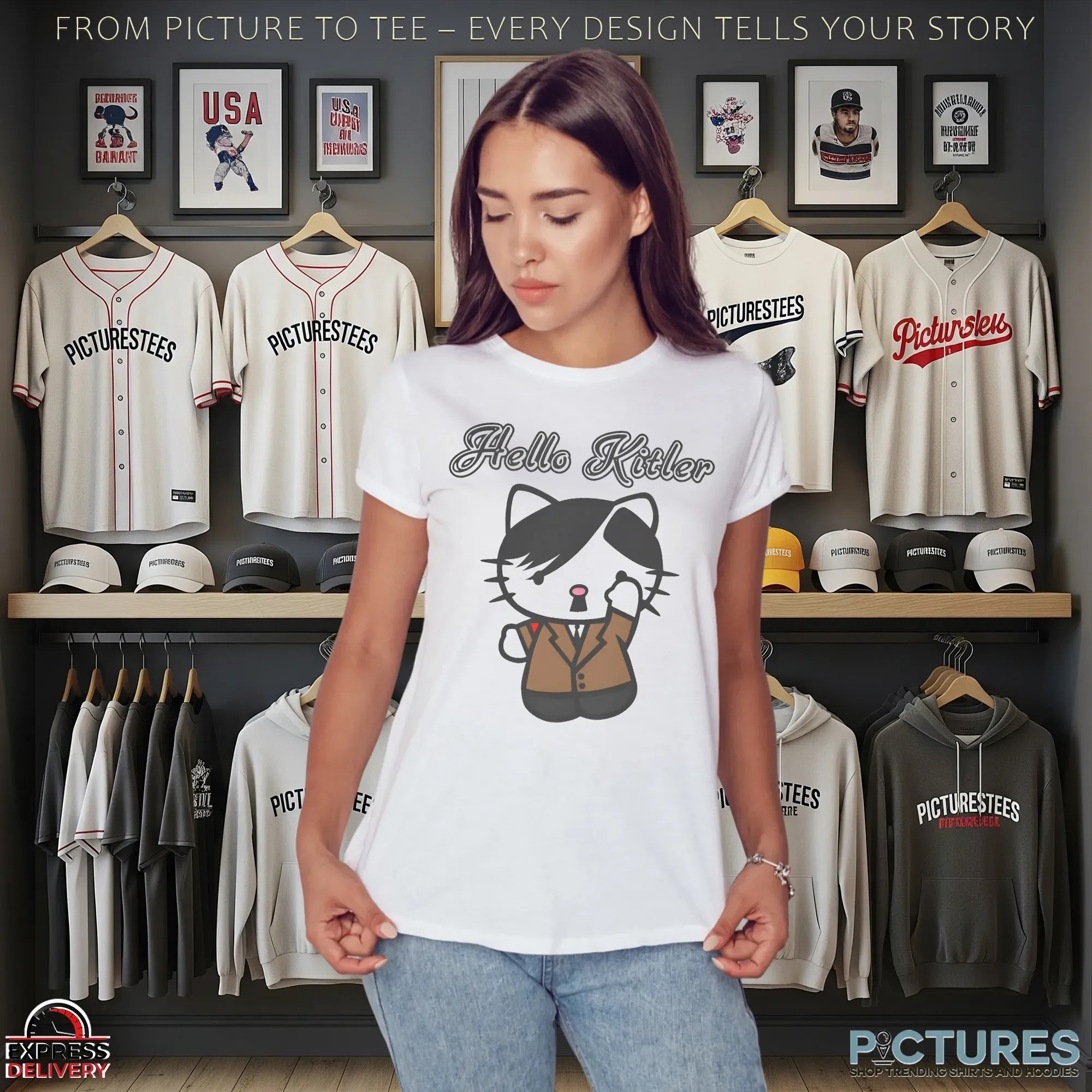 Hello Kitler set Hello Kitty T Shirt