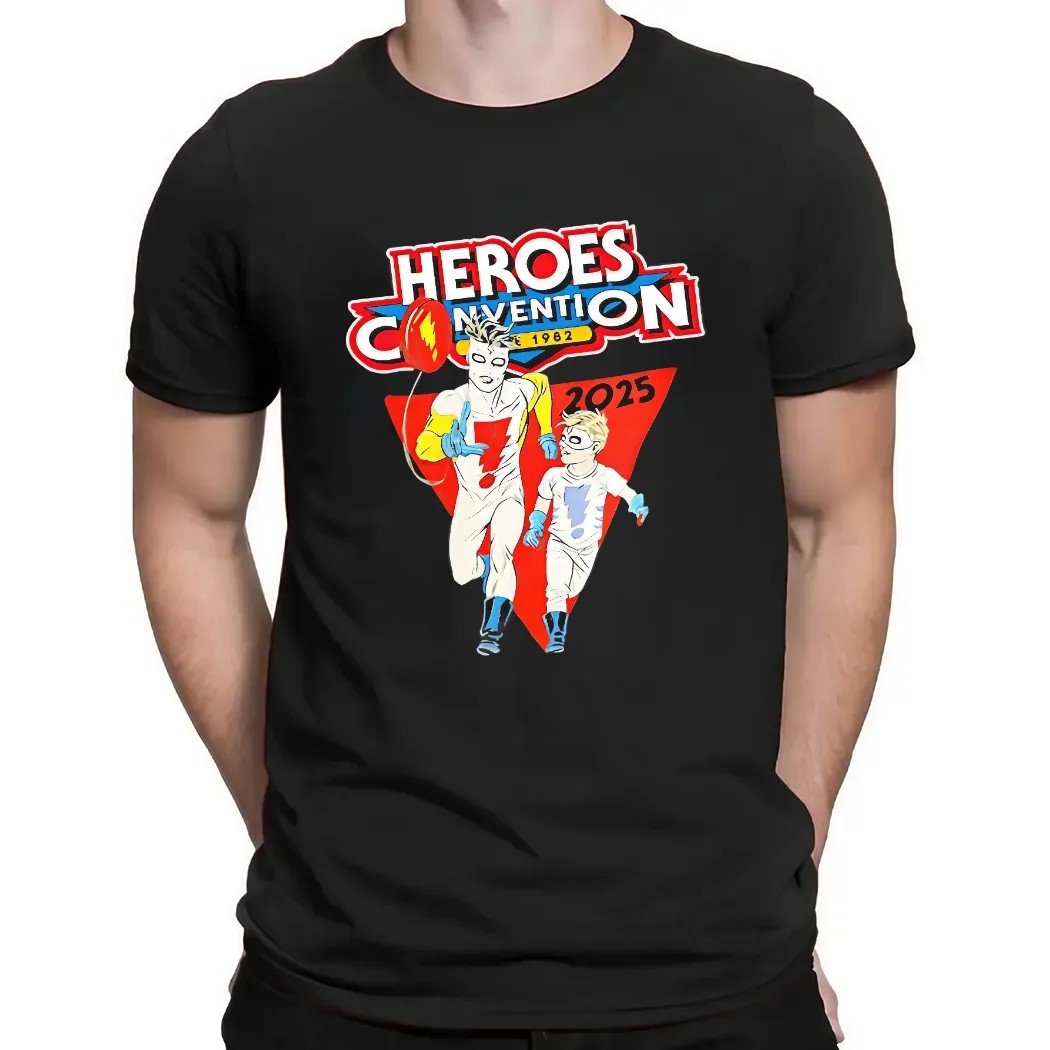 Heroes Convention 1982 2025 Comic T Shirt