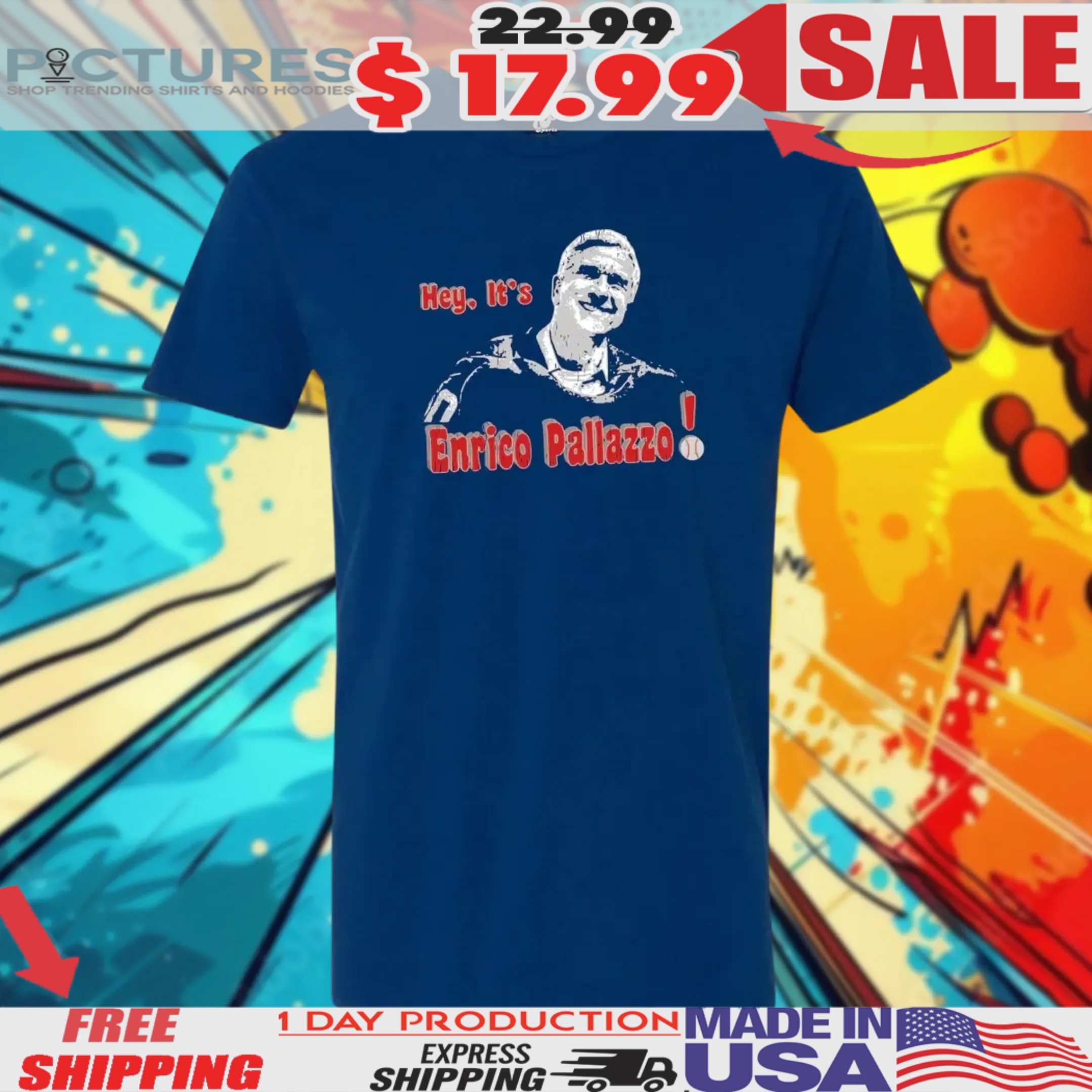 Hey It's Enrico Pallazzo Shirt