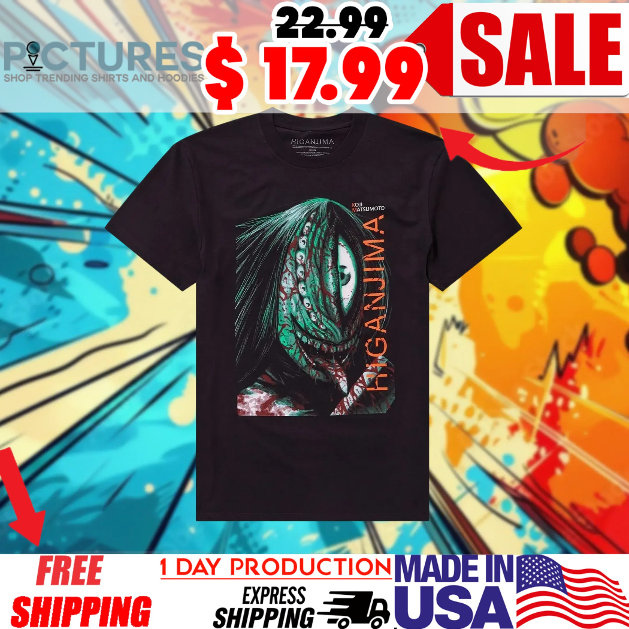 Higanjima Bloodsucker Horror Shirt
