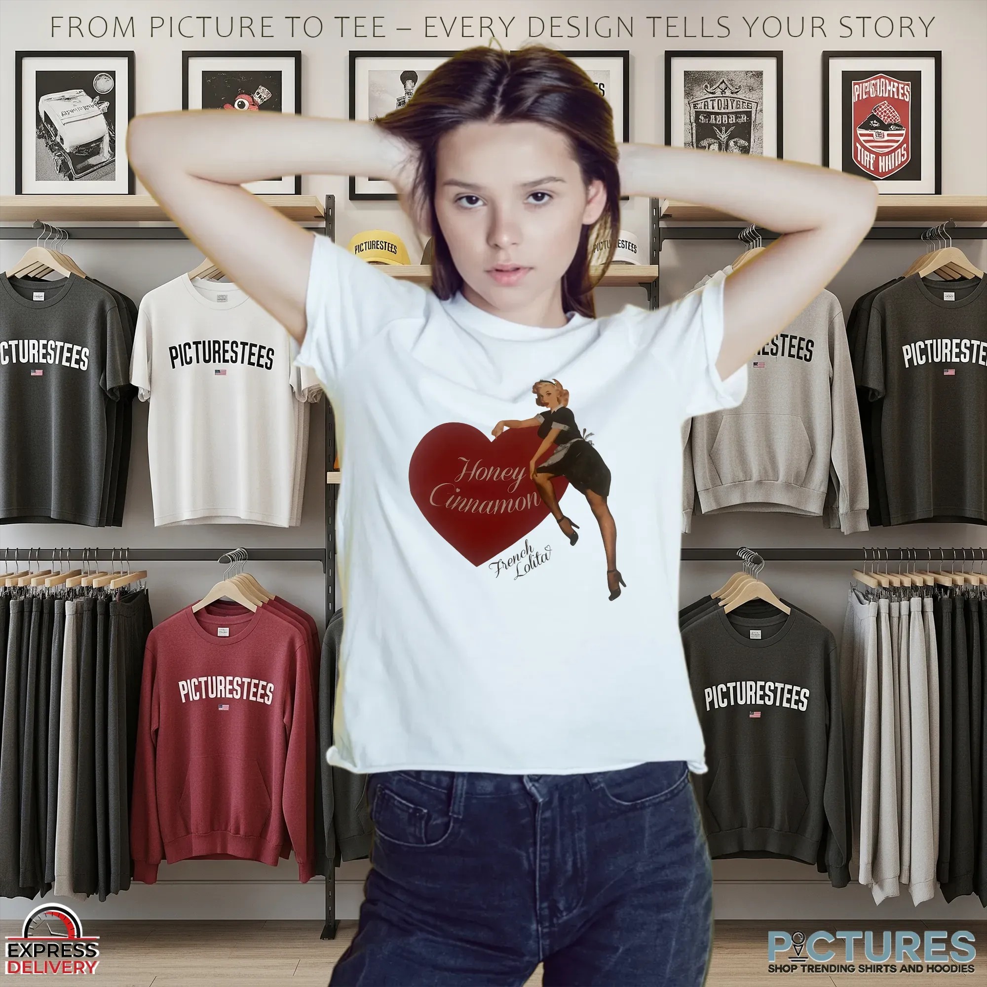 Honey Cinnamon French Lolita T Shirt