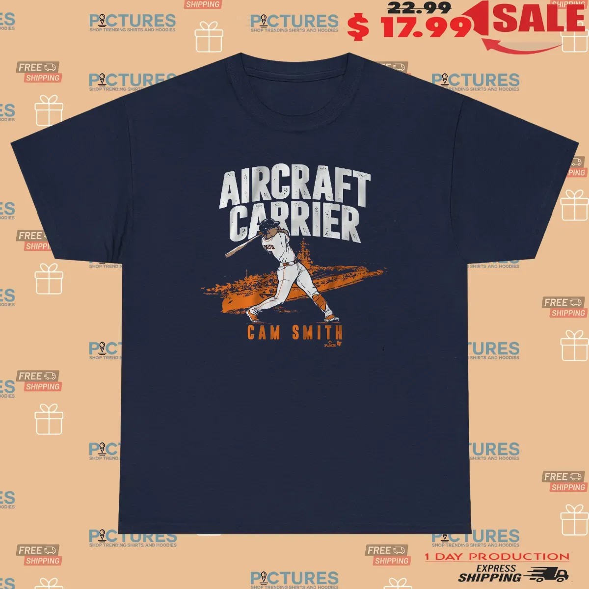 Houston Astros Cam Smith Aircraft Carrier T Shirt 2 Houston Astros Cam Smith Aircraft Carrier T Shirt
