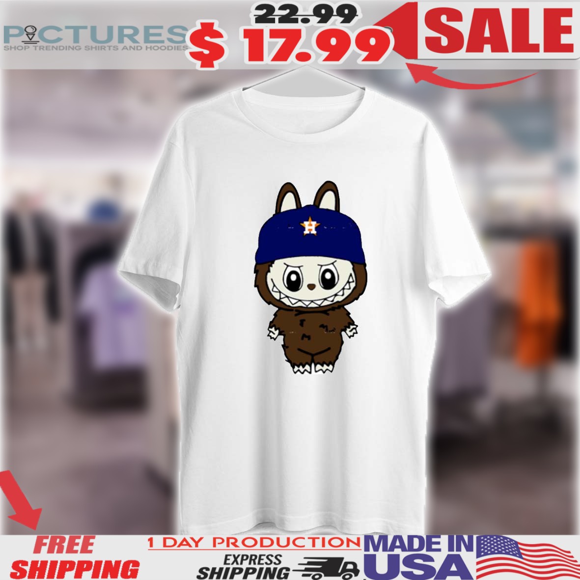 Houston Astros Labubu Mlb Baseball Shirt 1 Houston Astros Labubu Mlb Baseball Shirt