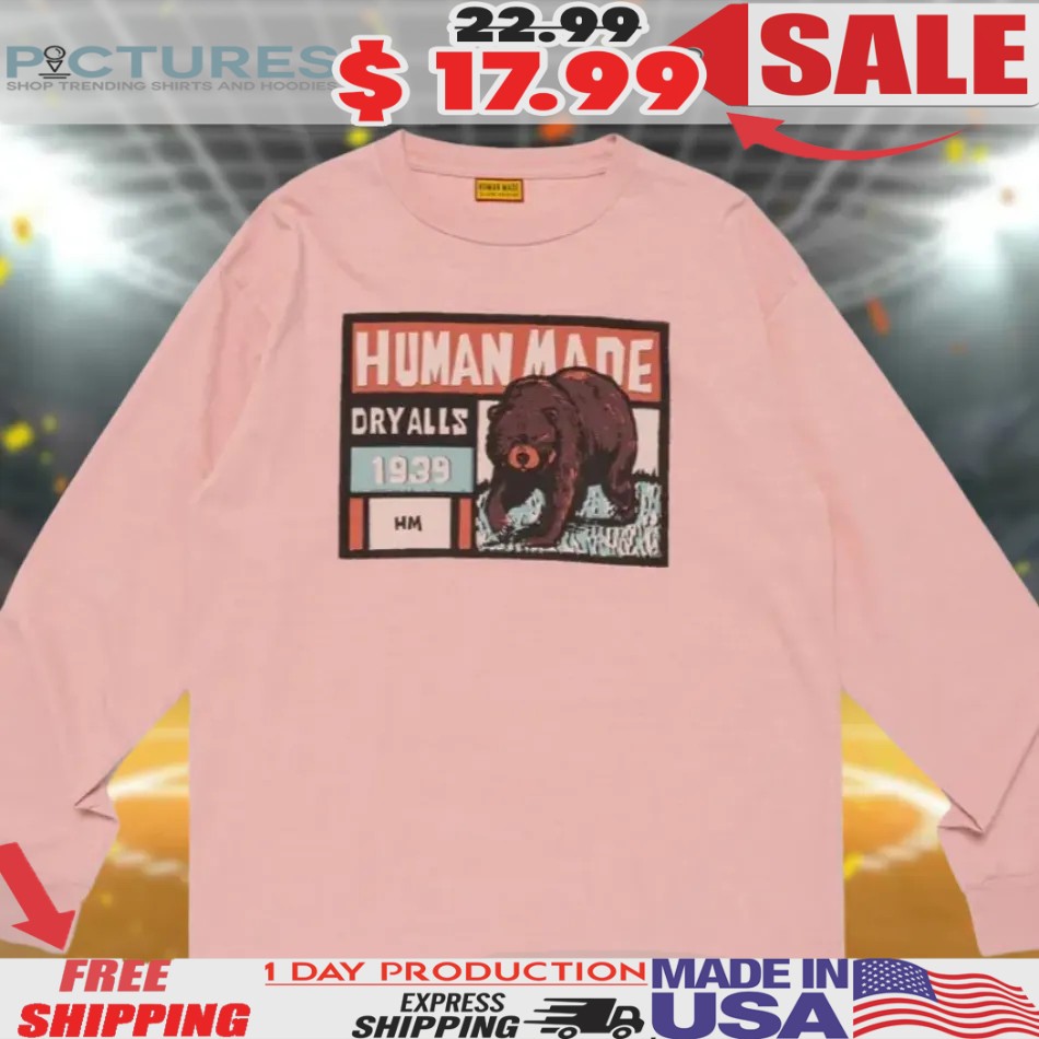 Human Made Dry Alls 1939 Bear Shirt