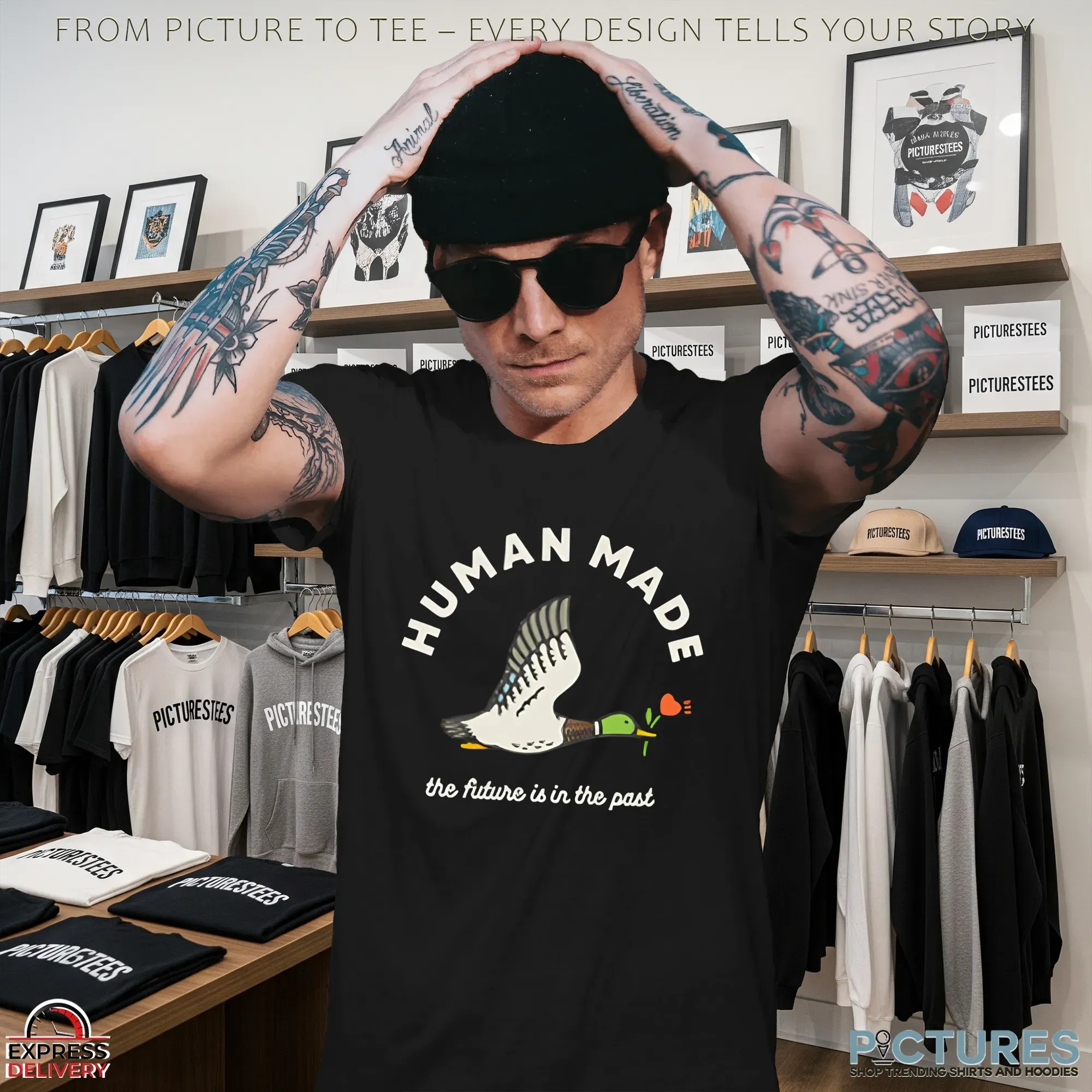 Human Made The Future Is In The Past T Shirt 