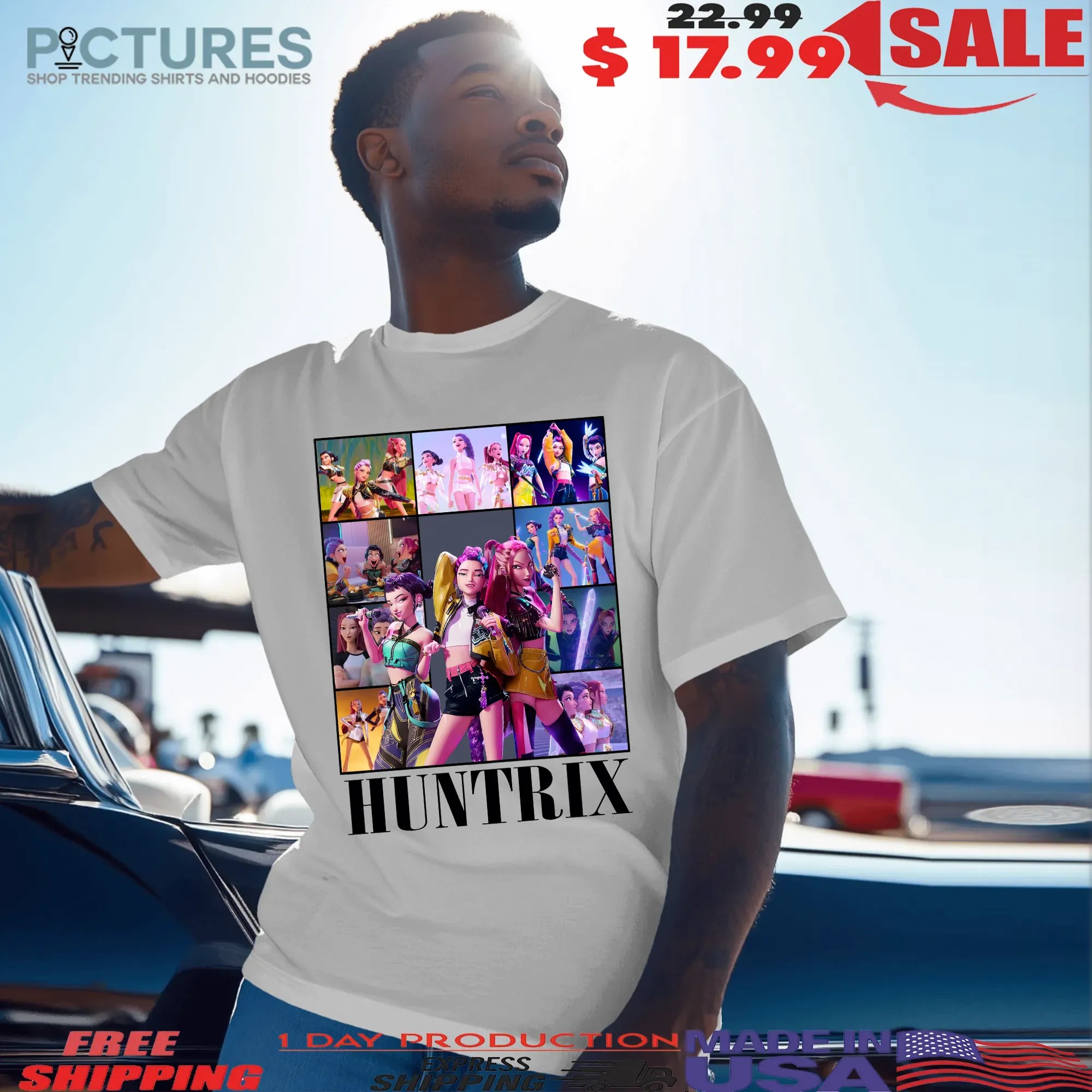 Hutrix Team The Eras Tour Parody T Shirt