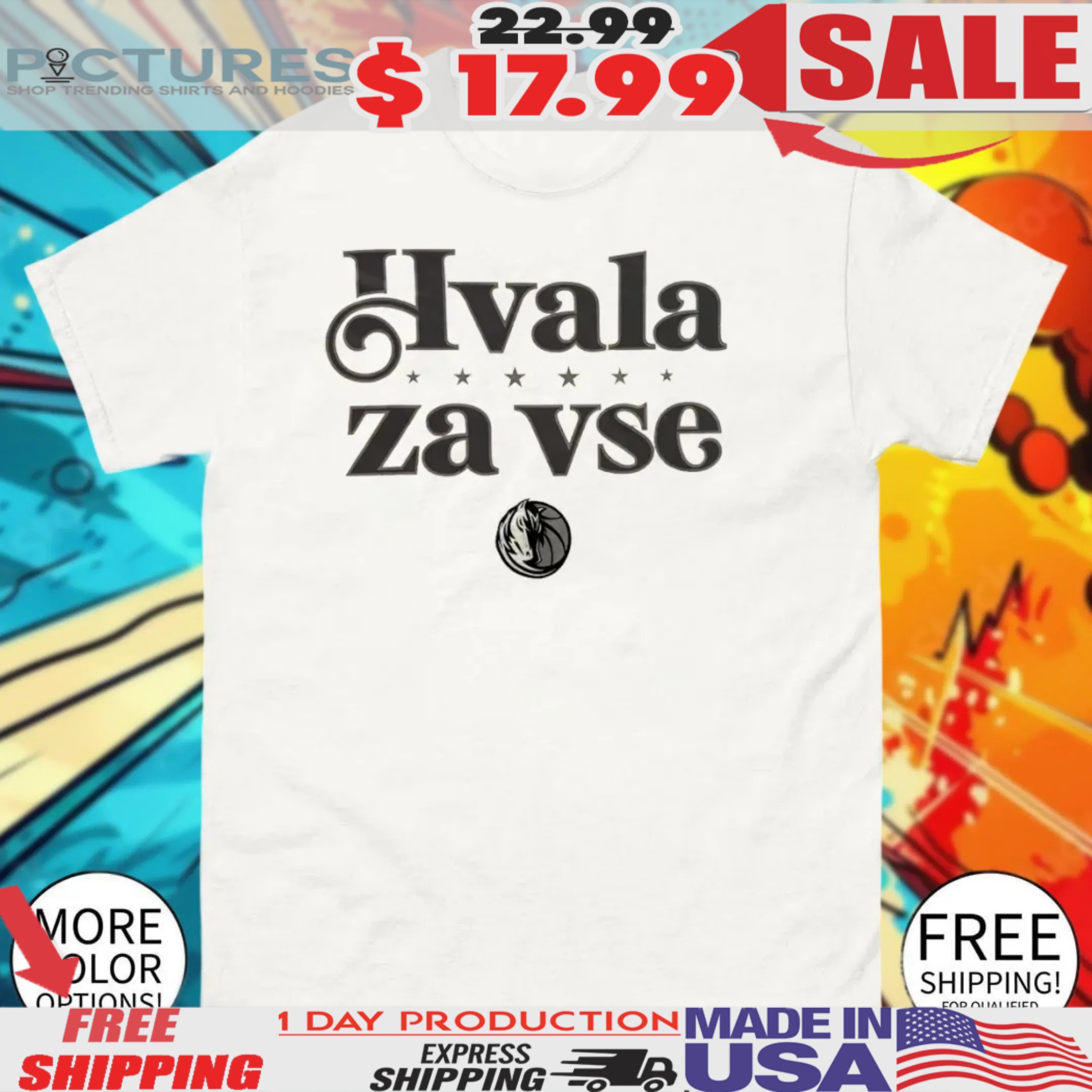 Hvala Za Vse Luka Doncic Thank You Shirt