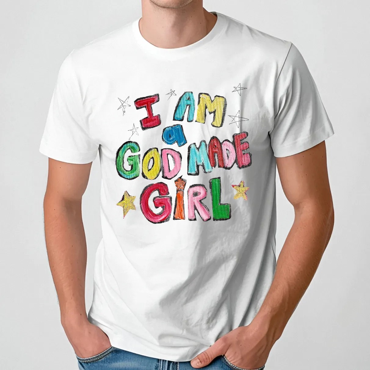 I Am A God Made Girl Shirt
