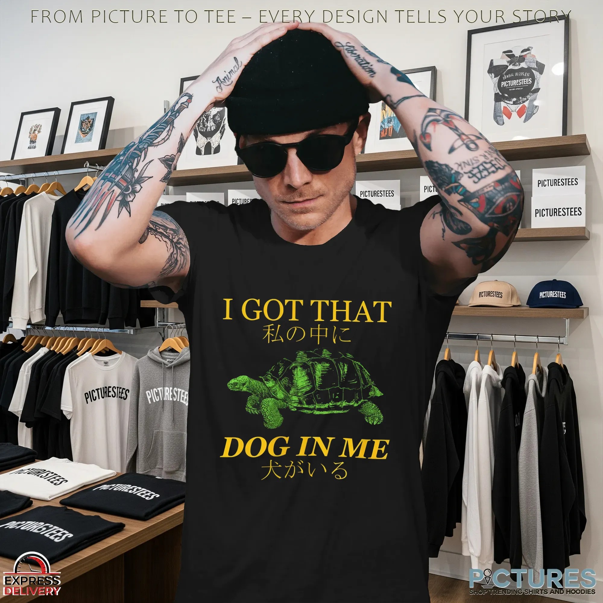 I Got That Dog In Me Turtle T Shirt