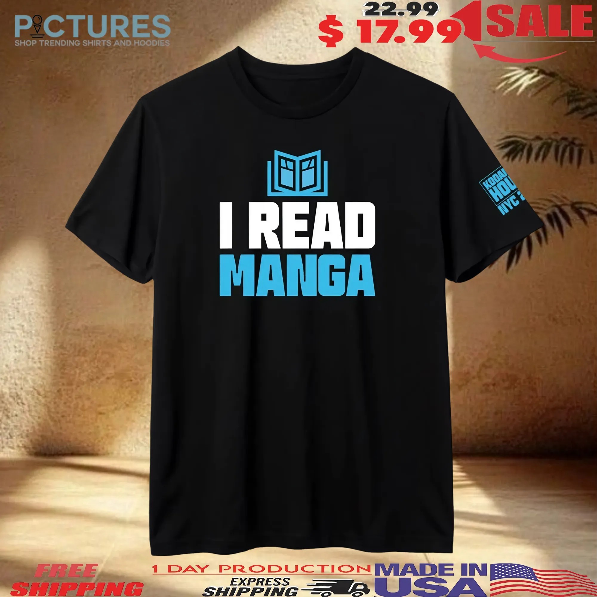 I Read Manga T Shirt