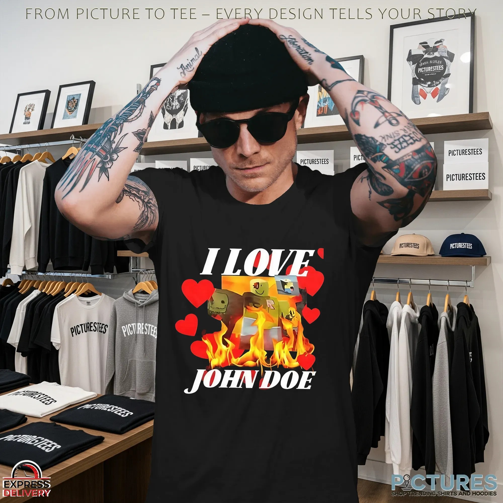 I love John Doe Bootleg T Shirt