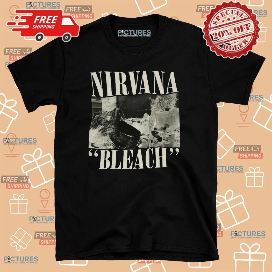 Ian Fidance Wearing Nirvana Bleach T Shirt