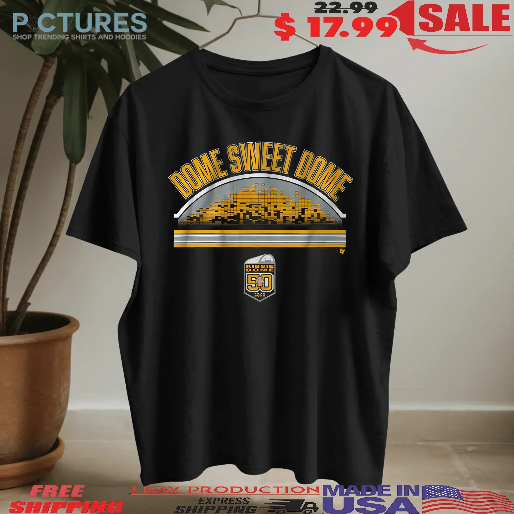 Idaho Football Dome Sweet Dome Kibbie Dome T Shirt