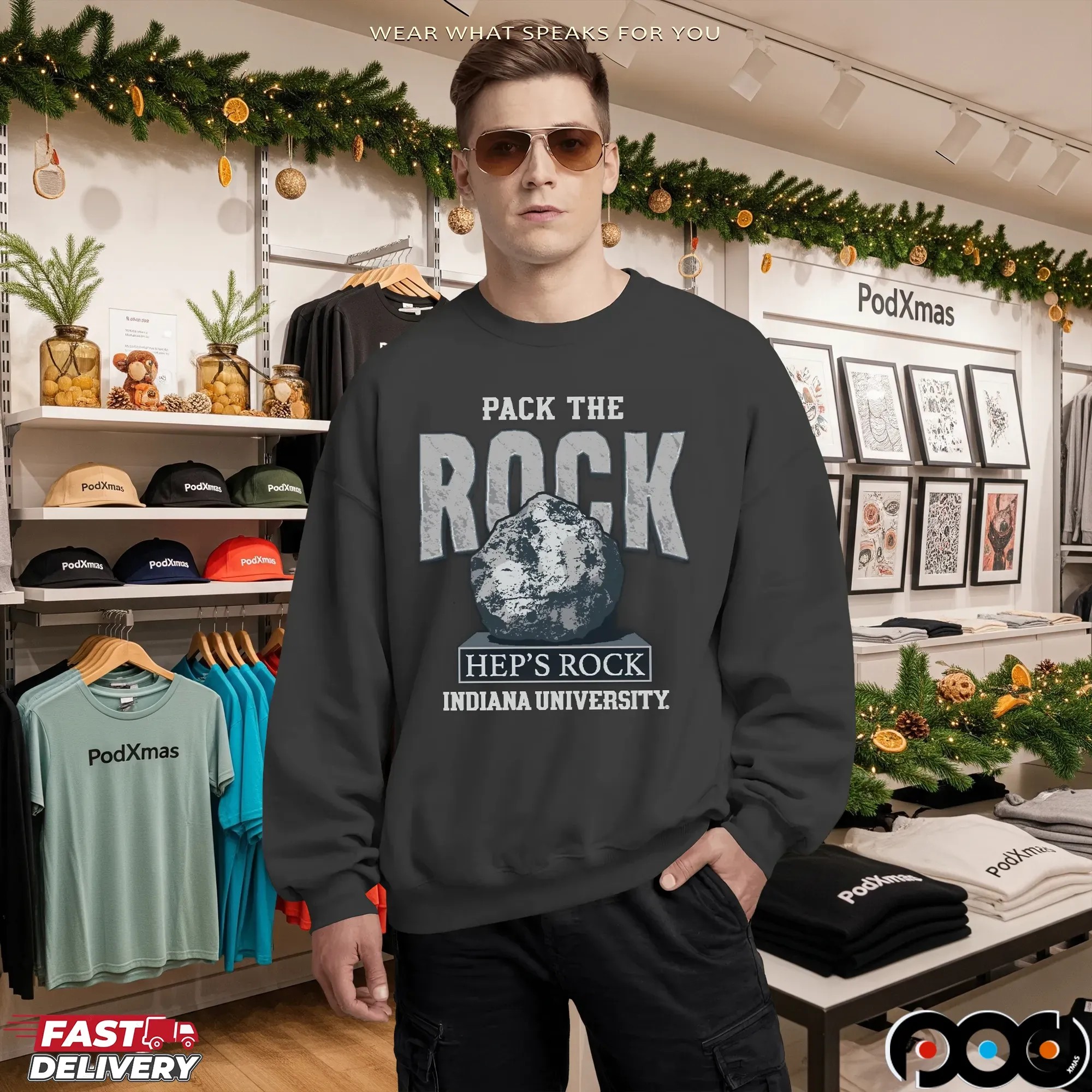 Indiana Hoosiers Football Pack the Rock T Shirt 10 Indiana Hoosiers Football Pack the Rock T Shirt