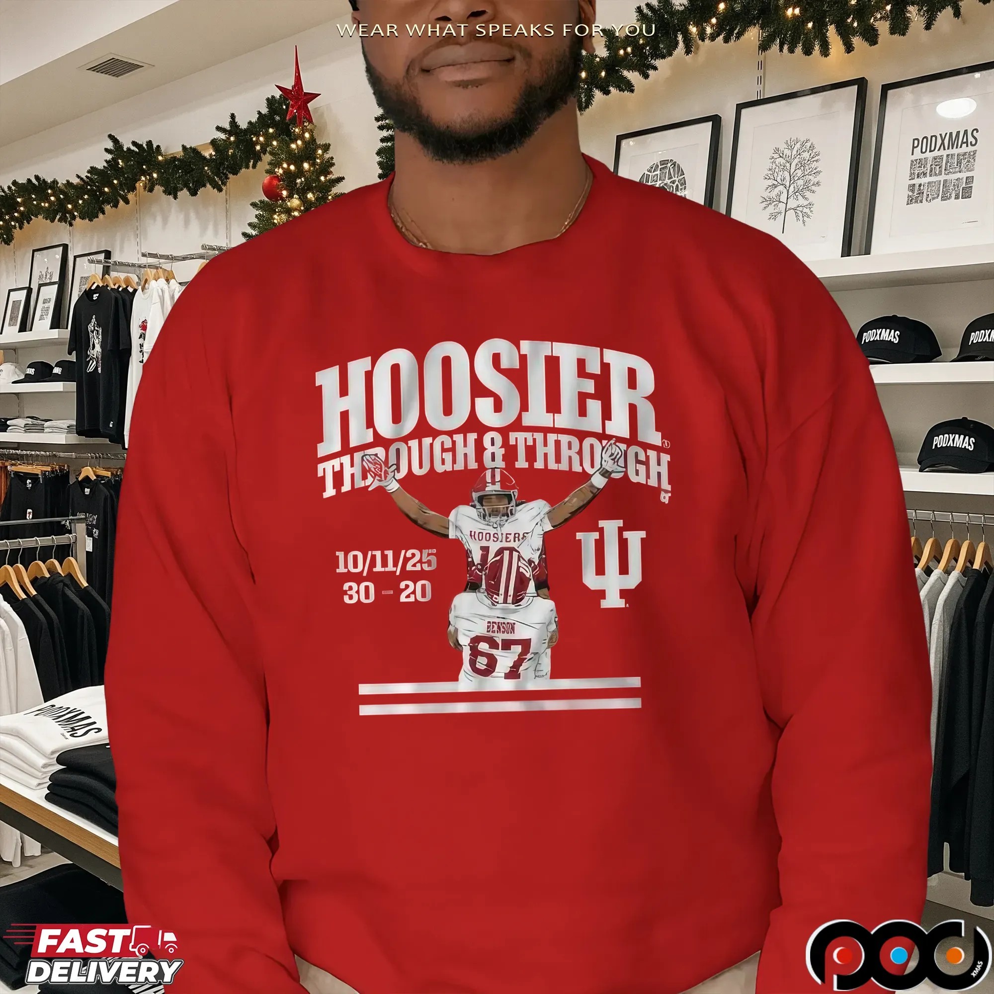 Indiana Hoosiers Through and Through 2025 T Shirt 5 Indiana Hoosiers Through and Through 2025 T Shirt
