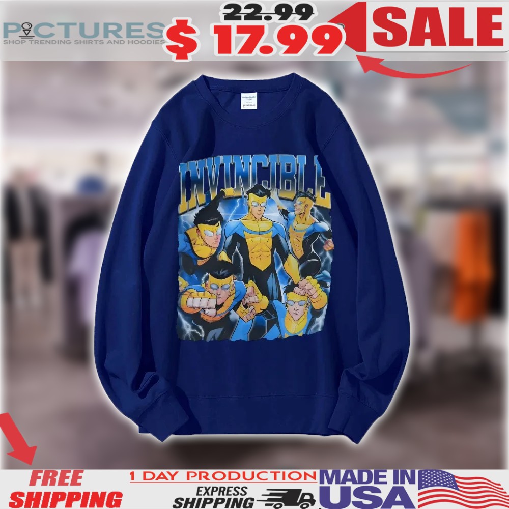 Invincible Mark Grayson Image Comics Vintage Bootleg Shirt 1 Invincible Mark Grayson Image Comics Vintage Bootleg Shirt