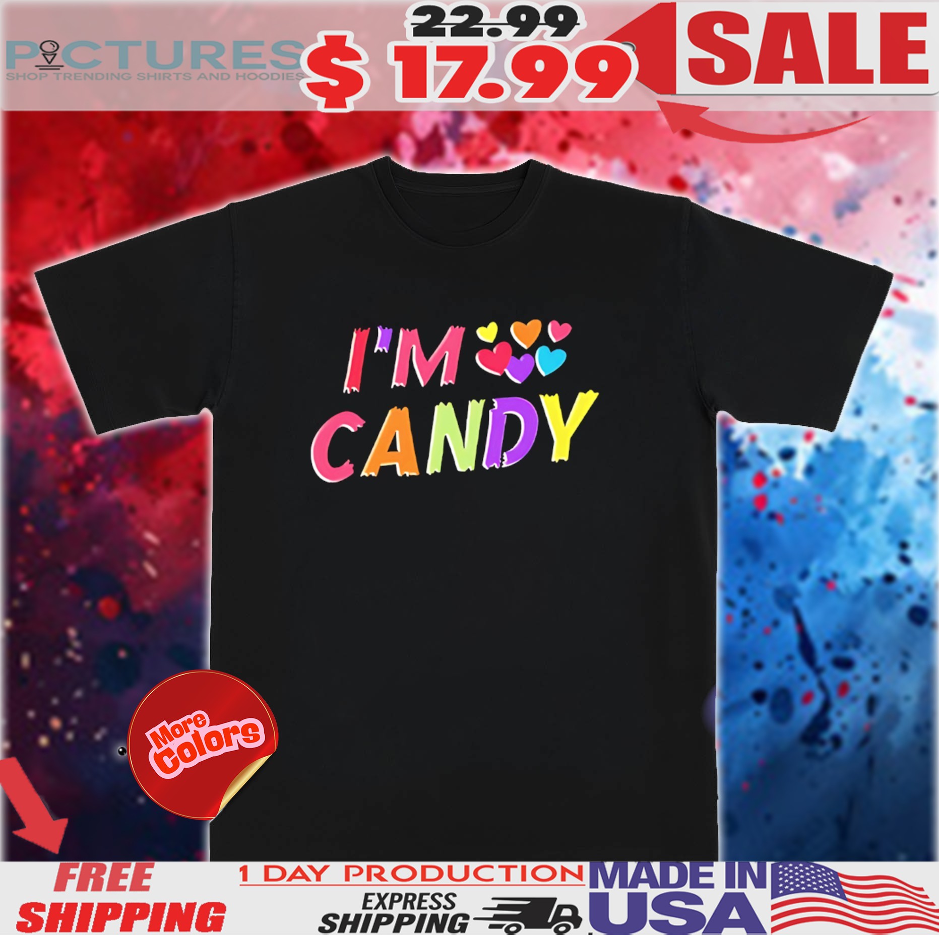 I’m Candy Couple Matching Shirt