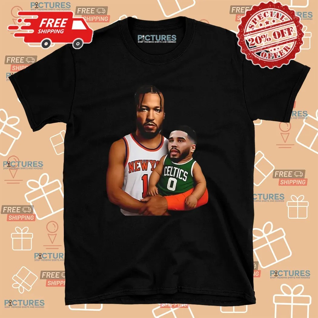 Jalen Brunson Carrying Jayson Tatum Baby Meme Shirt