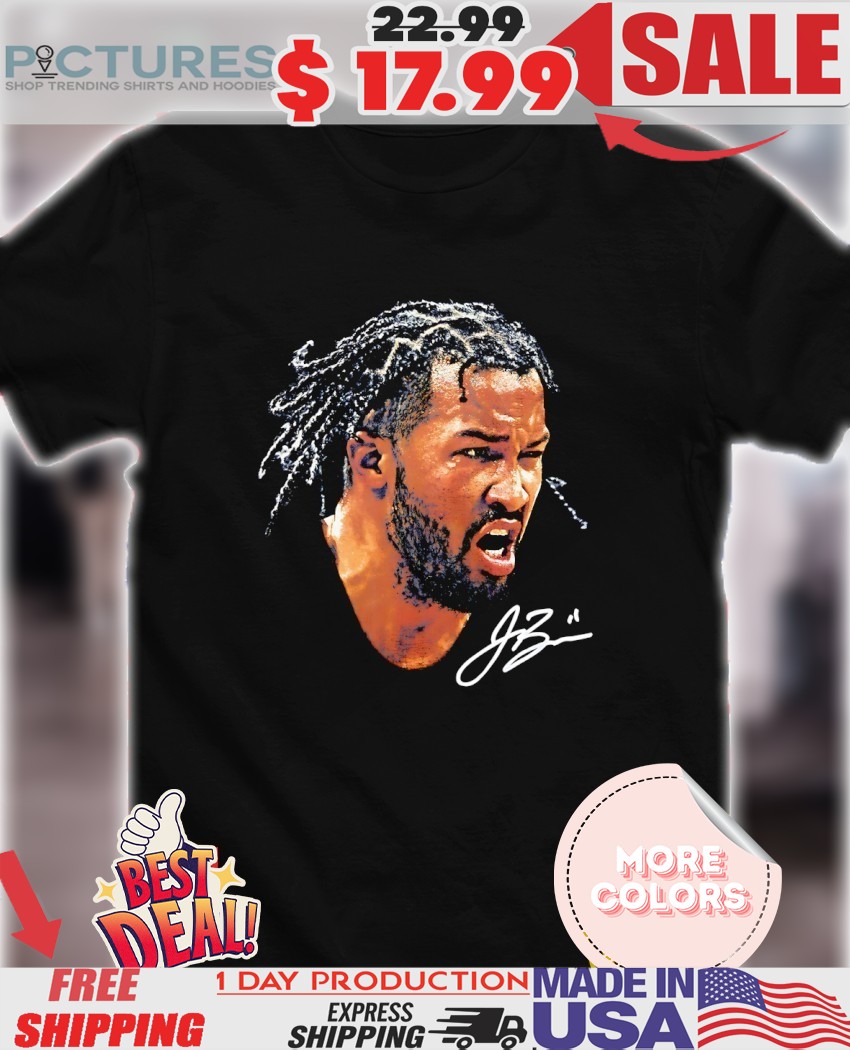 Jalen Brunson NBA big face player signature shirt