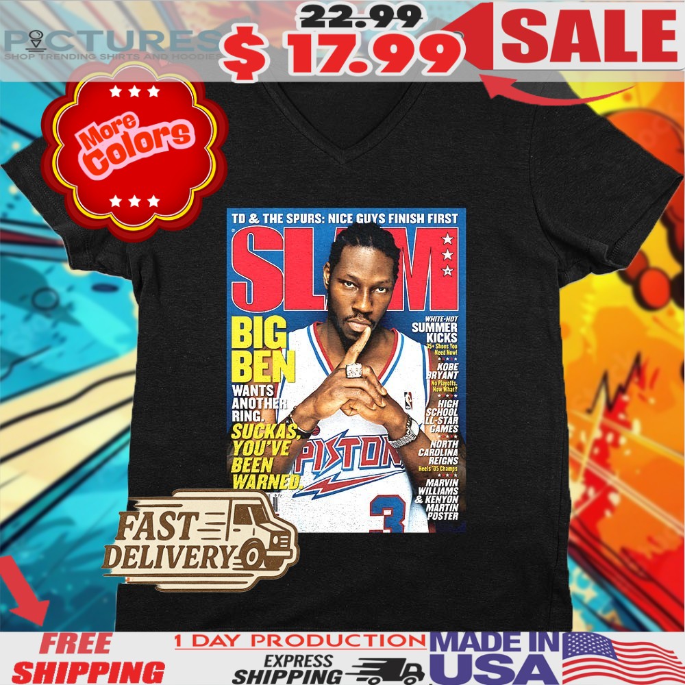 Jalen Duren Wears Ben Wallace Slam Cover Shirt