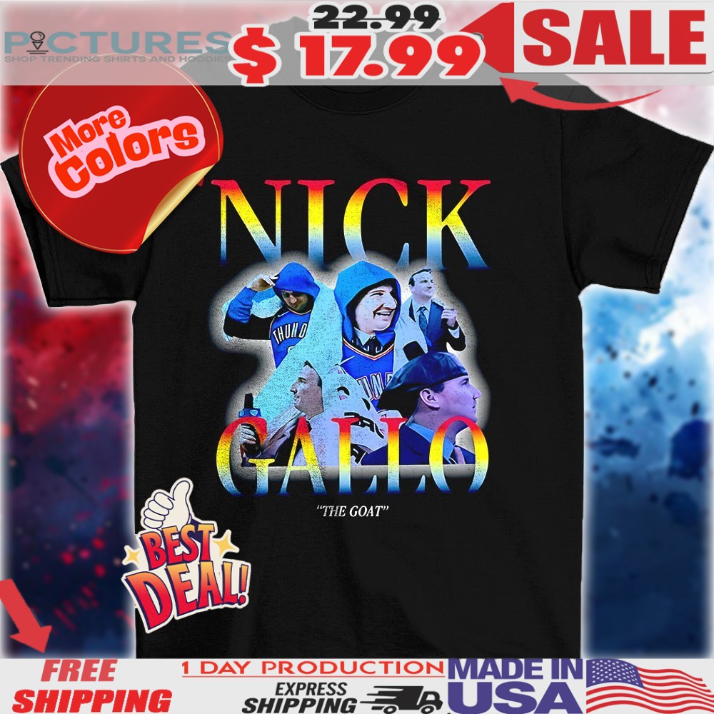 Jalen Williams Nick Gallo The Goat Shirt