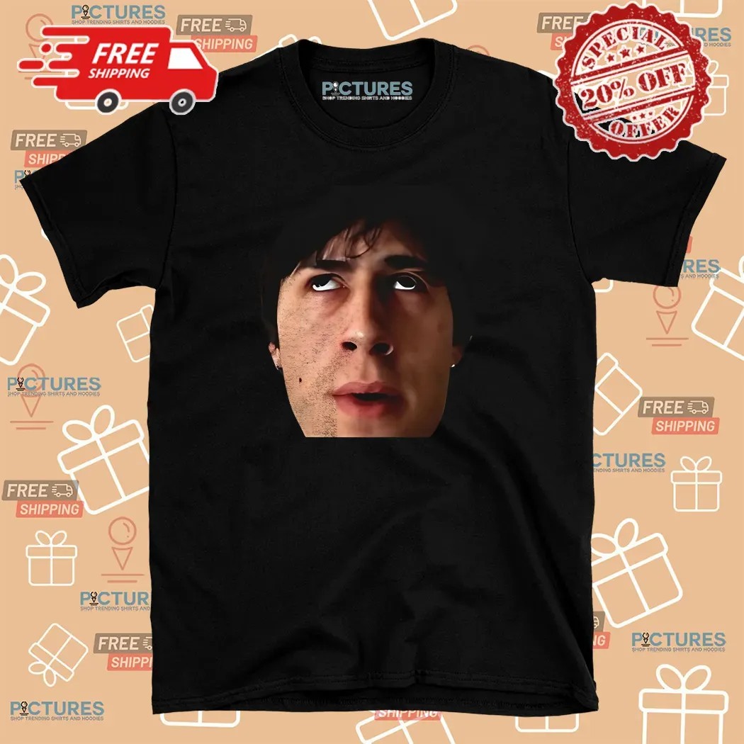 James Clark Looking Up Face Shirt