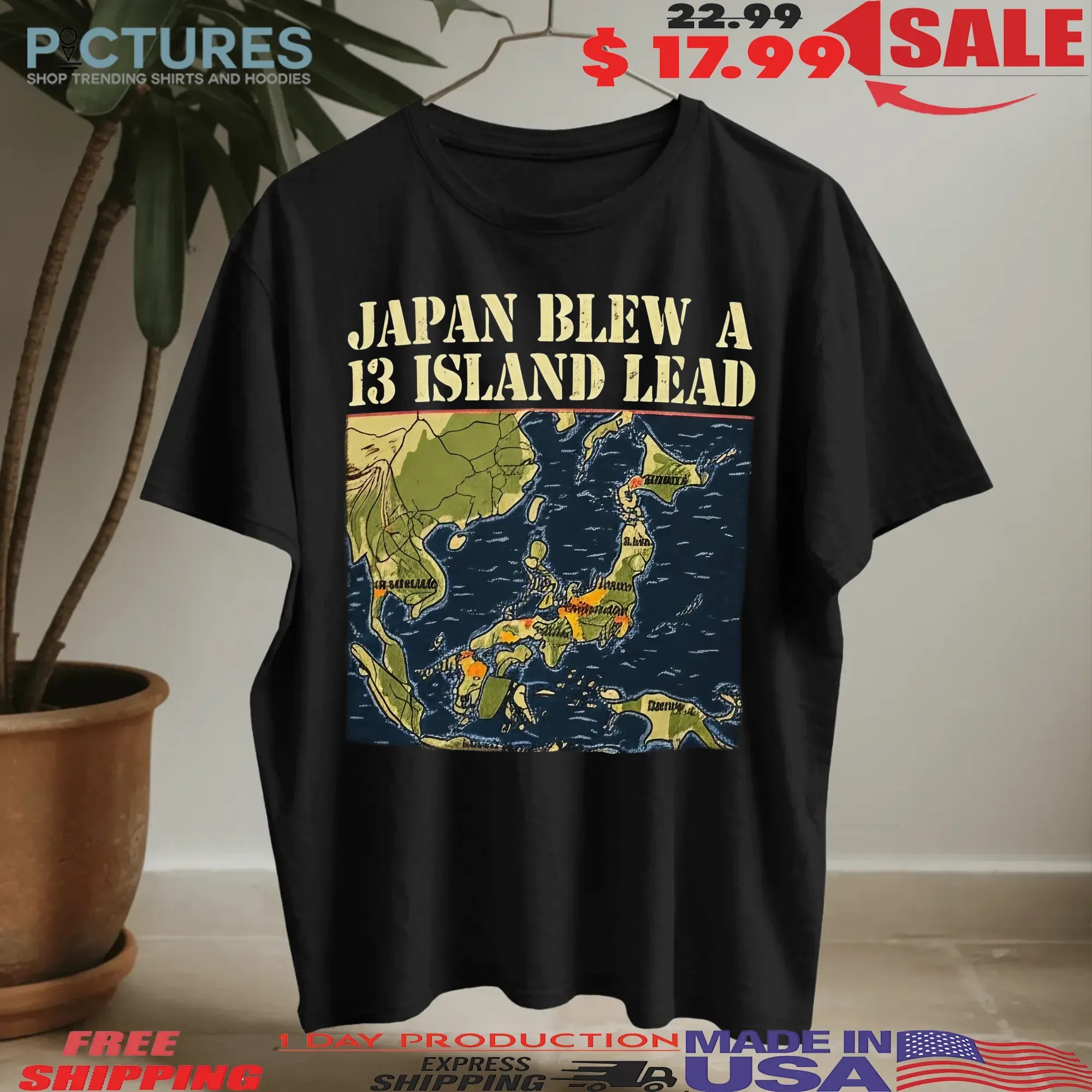 Japan Blew A 13 Island Lead T Shirt