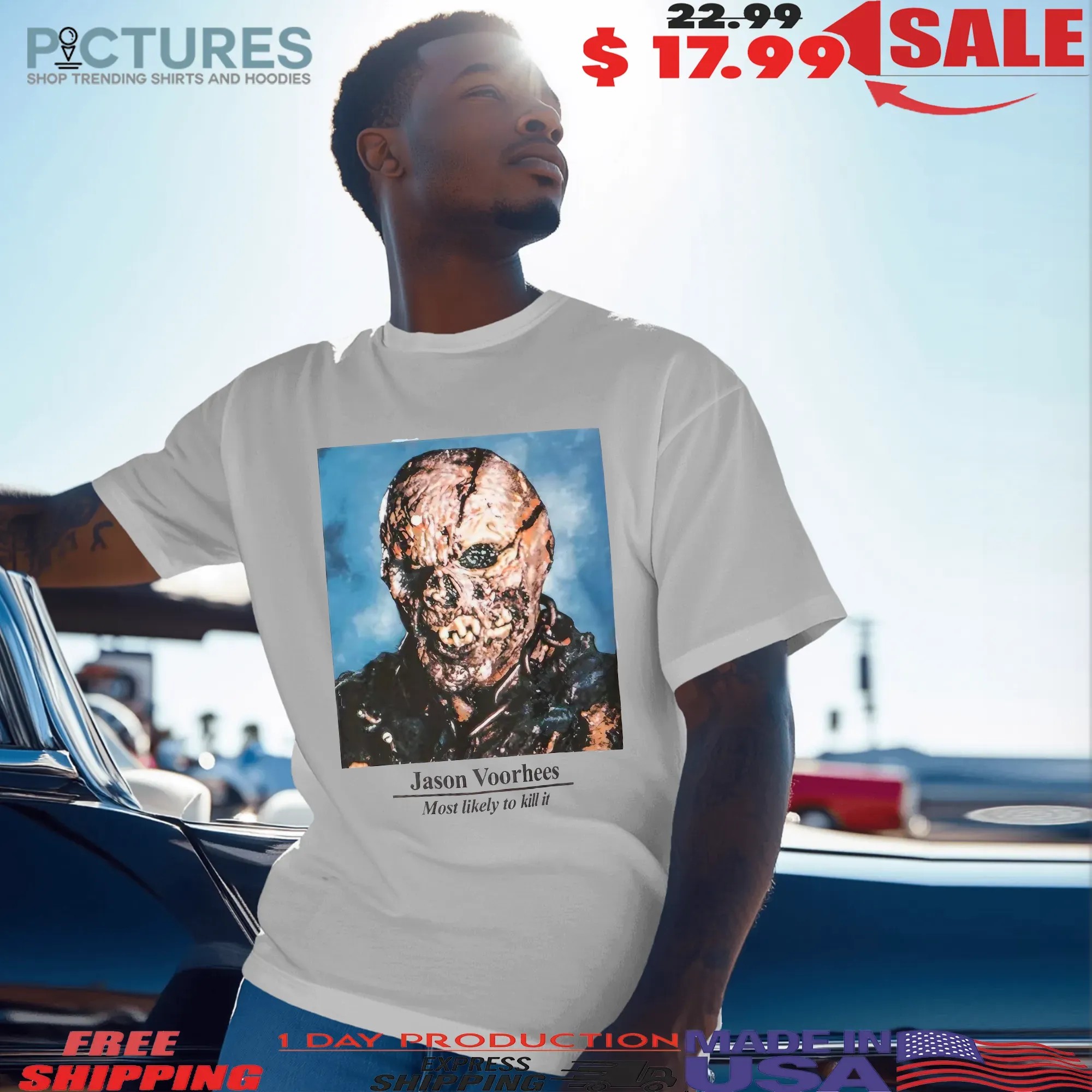 Jason Voorhees Senior Superlatives Most Likely To Kill It Halloween T Shirt