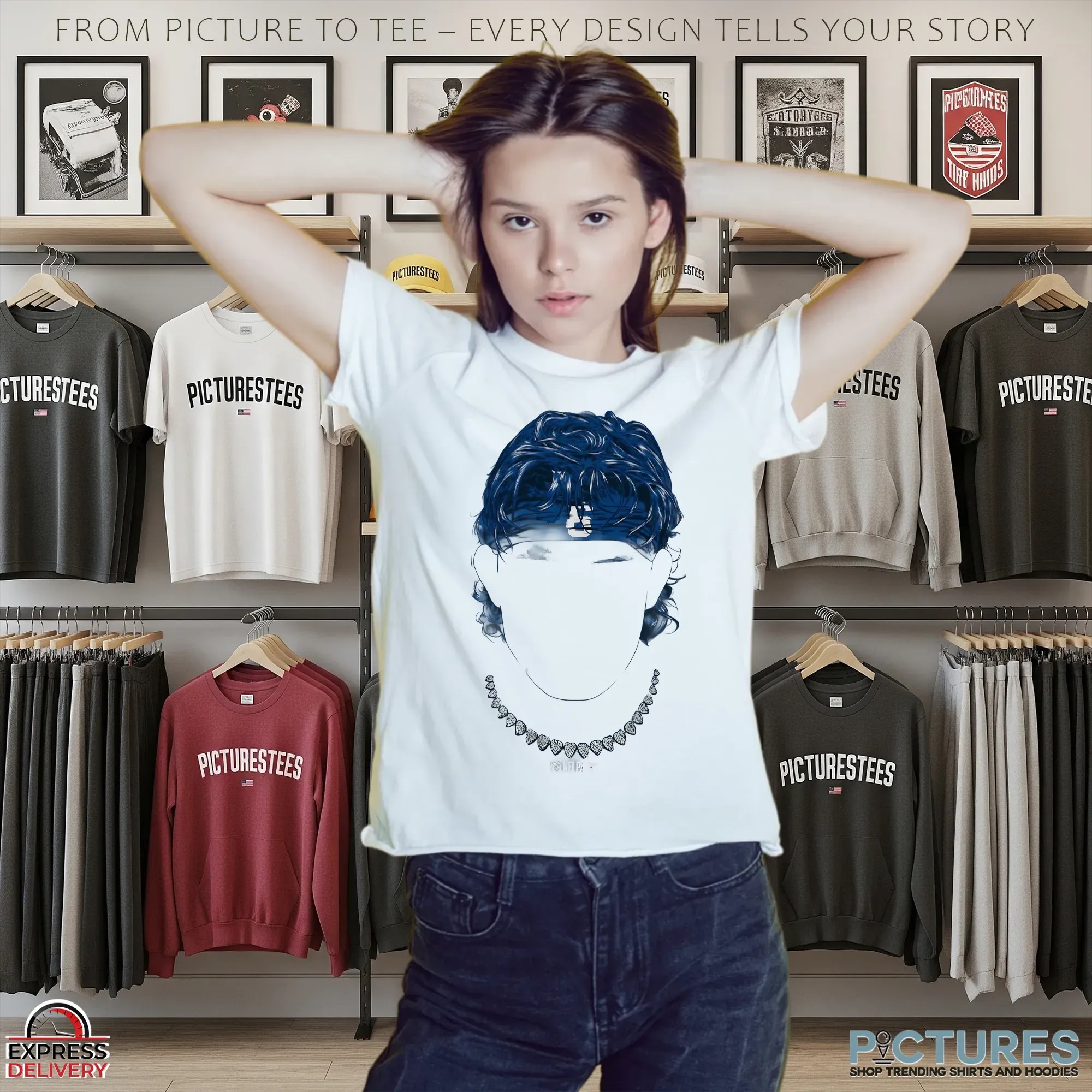 Jaxson Dart Blank Face NFL T Shirt 9 Jaxson Dart Blank Face NFL T Shirt