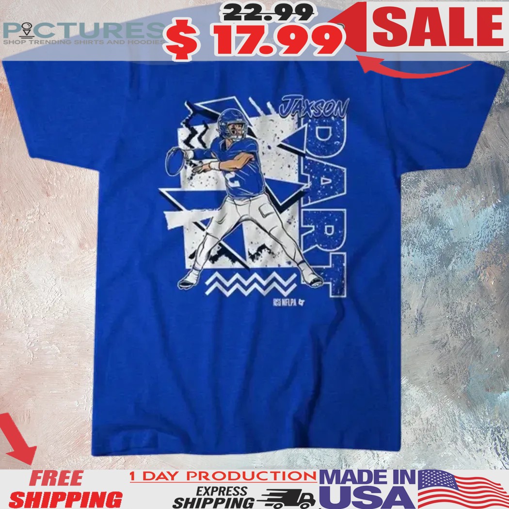 Jaxson Dart New York Giants 90s Style Shirt