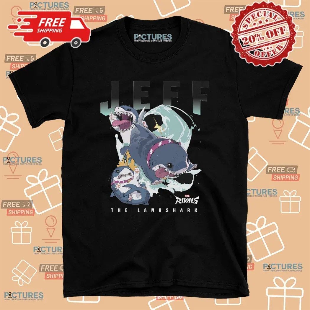 Jeff the Land Shark Marvel Rivals Graphic T Shirt 7 Jeff the Land Shark Marvel Rivals Graphic T Shirt
