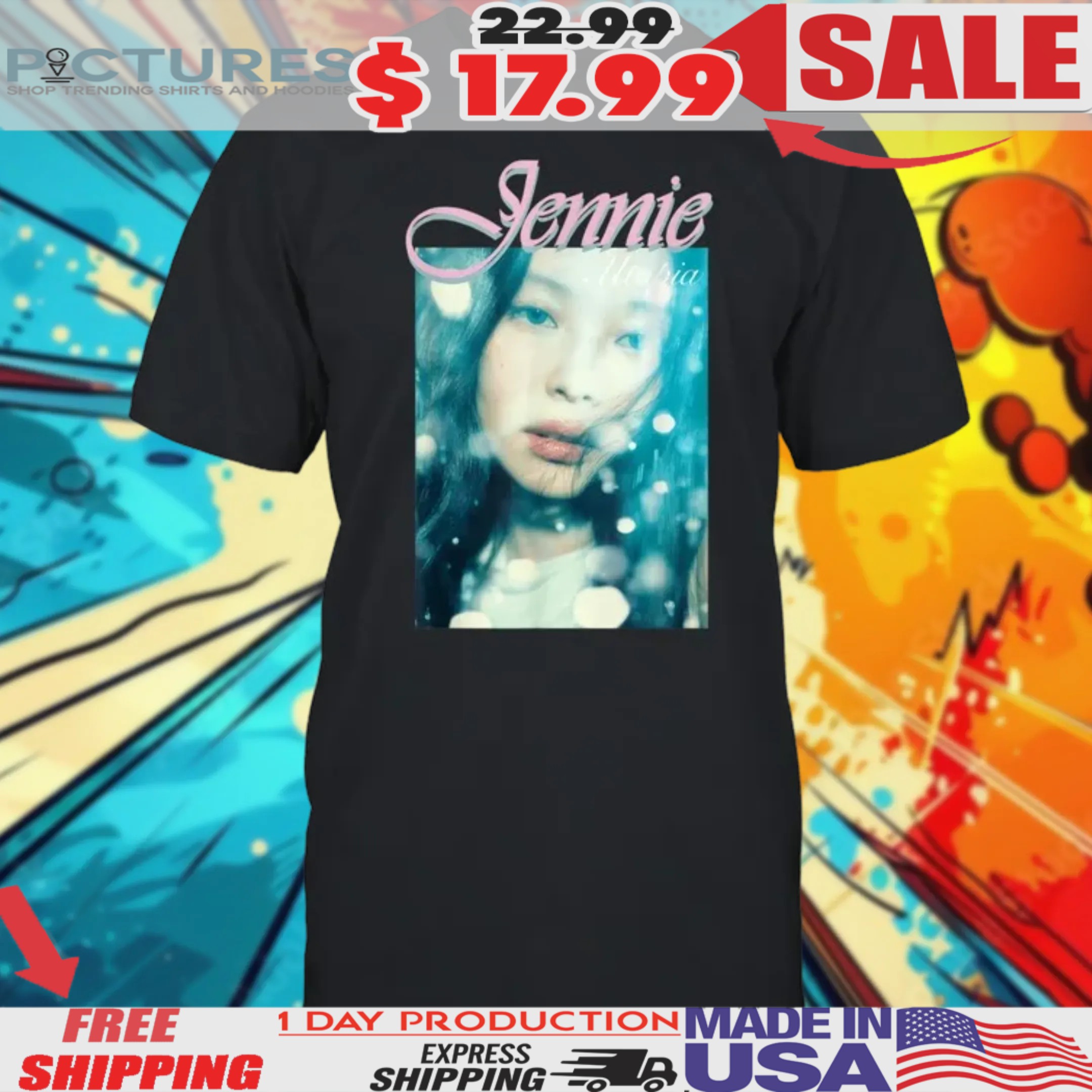 Jennie Utopia Photo Shirt