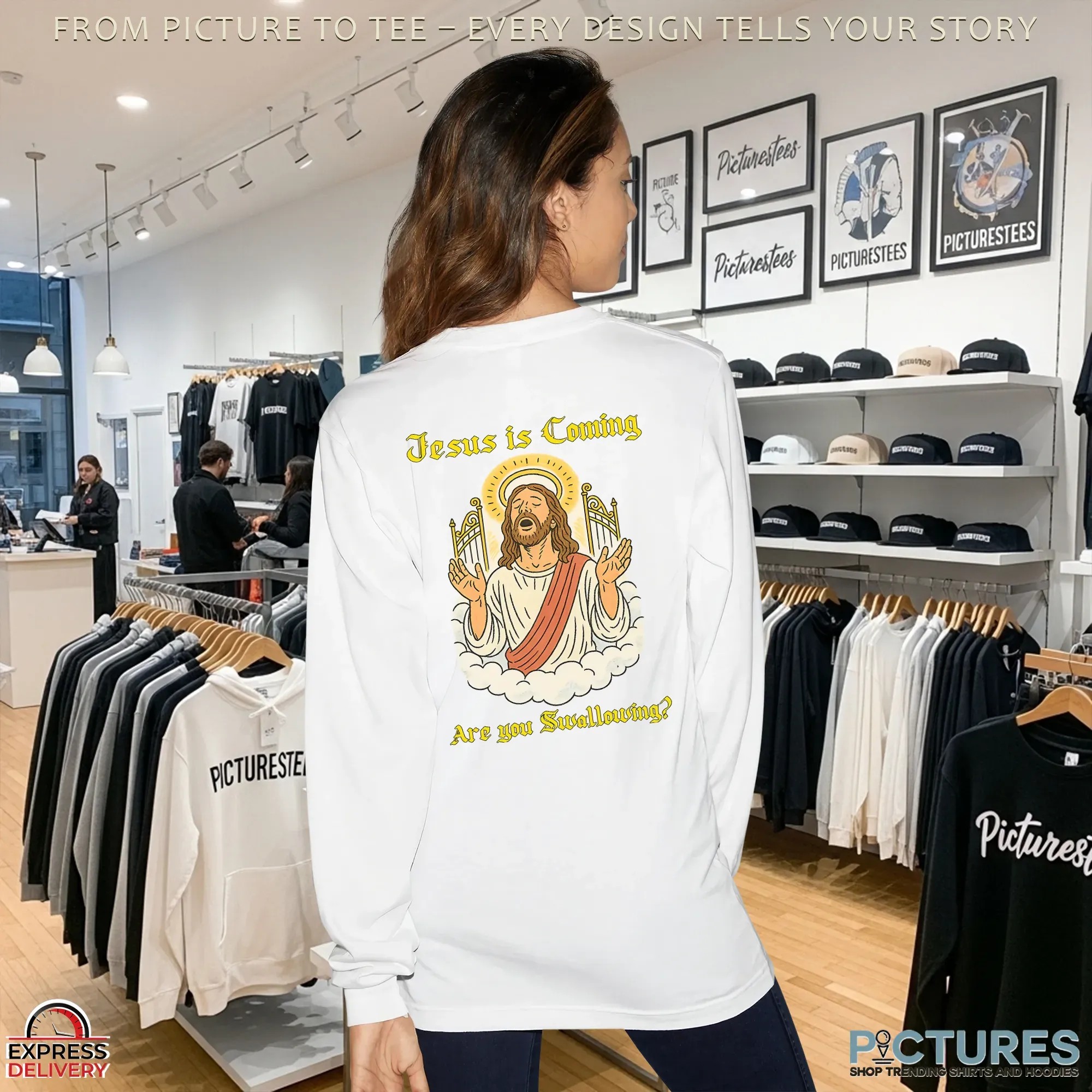 Jesus Is Coming Are You Swallowing Meme T Shirt
