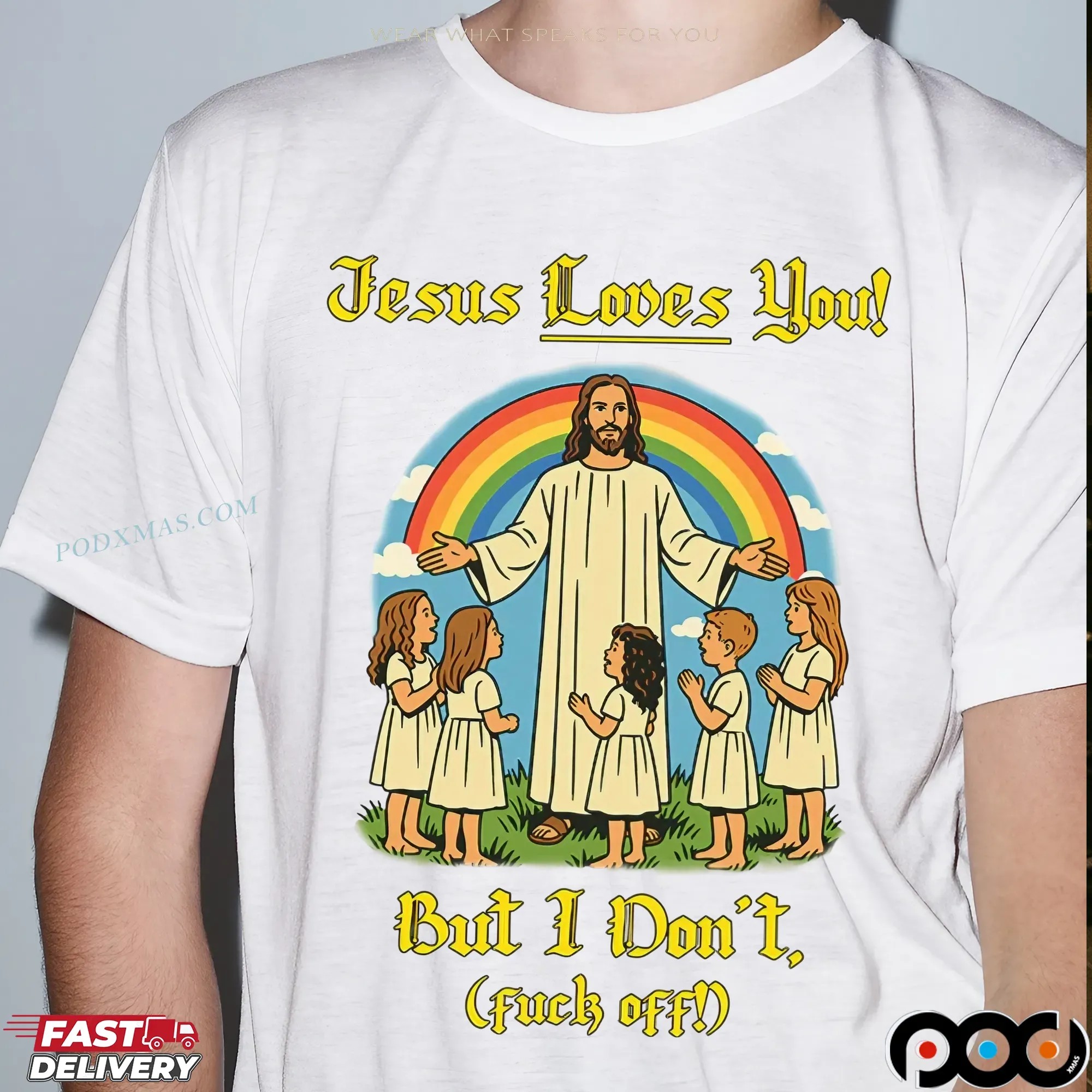 Jesus Loves You But I Don't Fuck Off Meme T Shirt 9 Jesus Loves You But I Don't Fuck Off Meme T Shirt