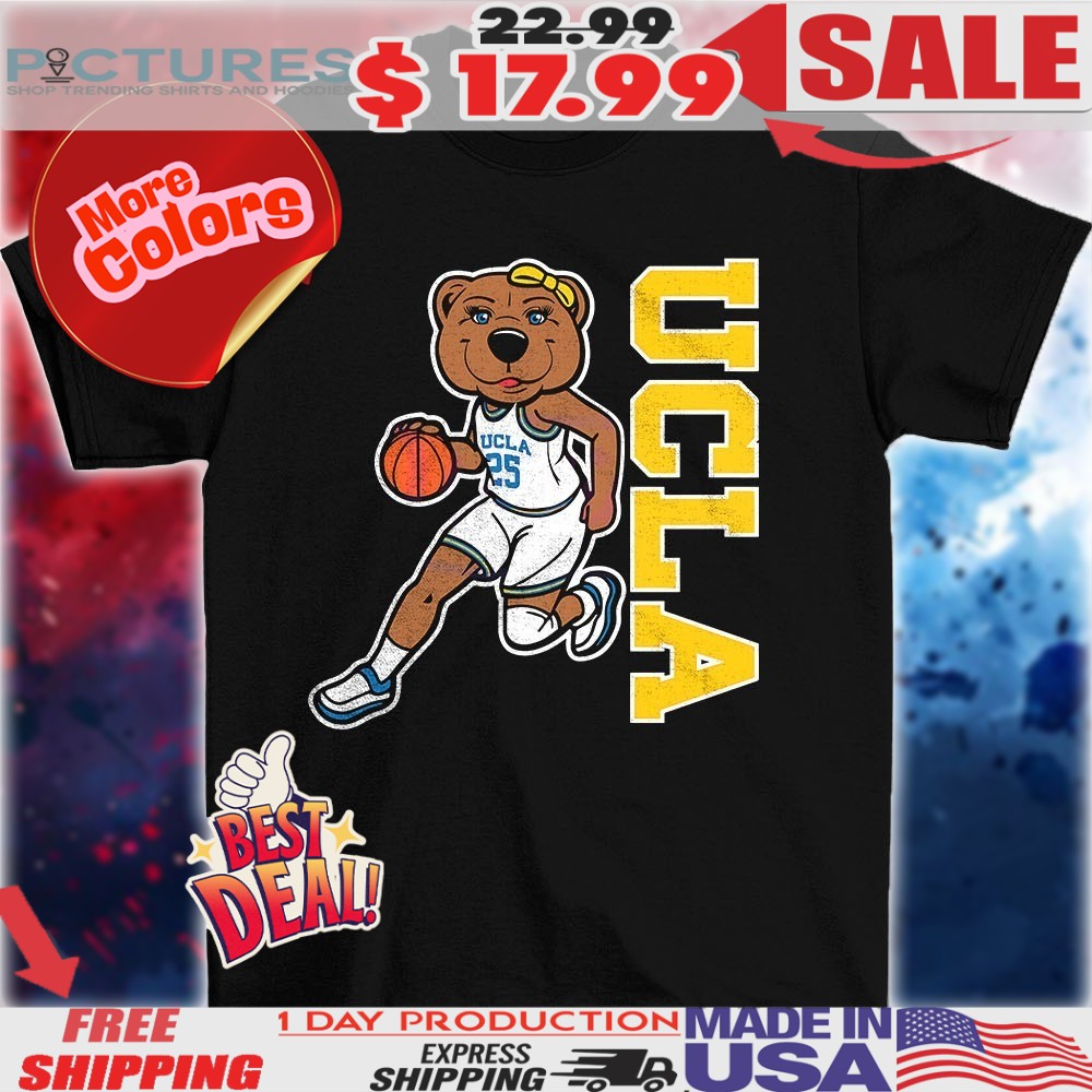 Joe Bruin UCLA Bruins Basketball mascot shirt