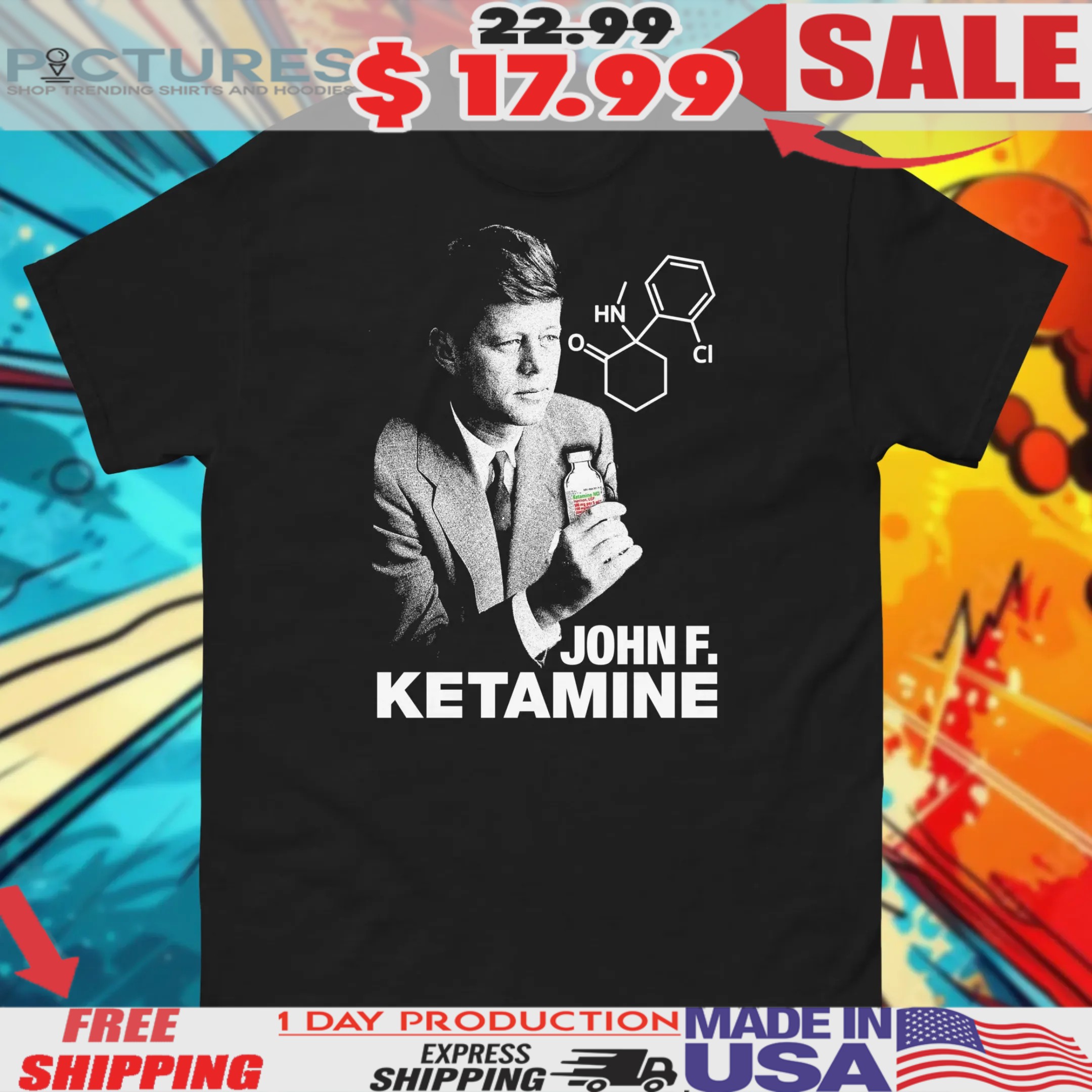 John F Ketamine Meme Shirt