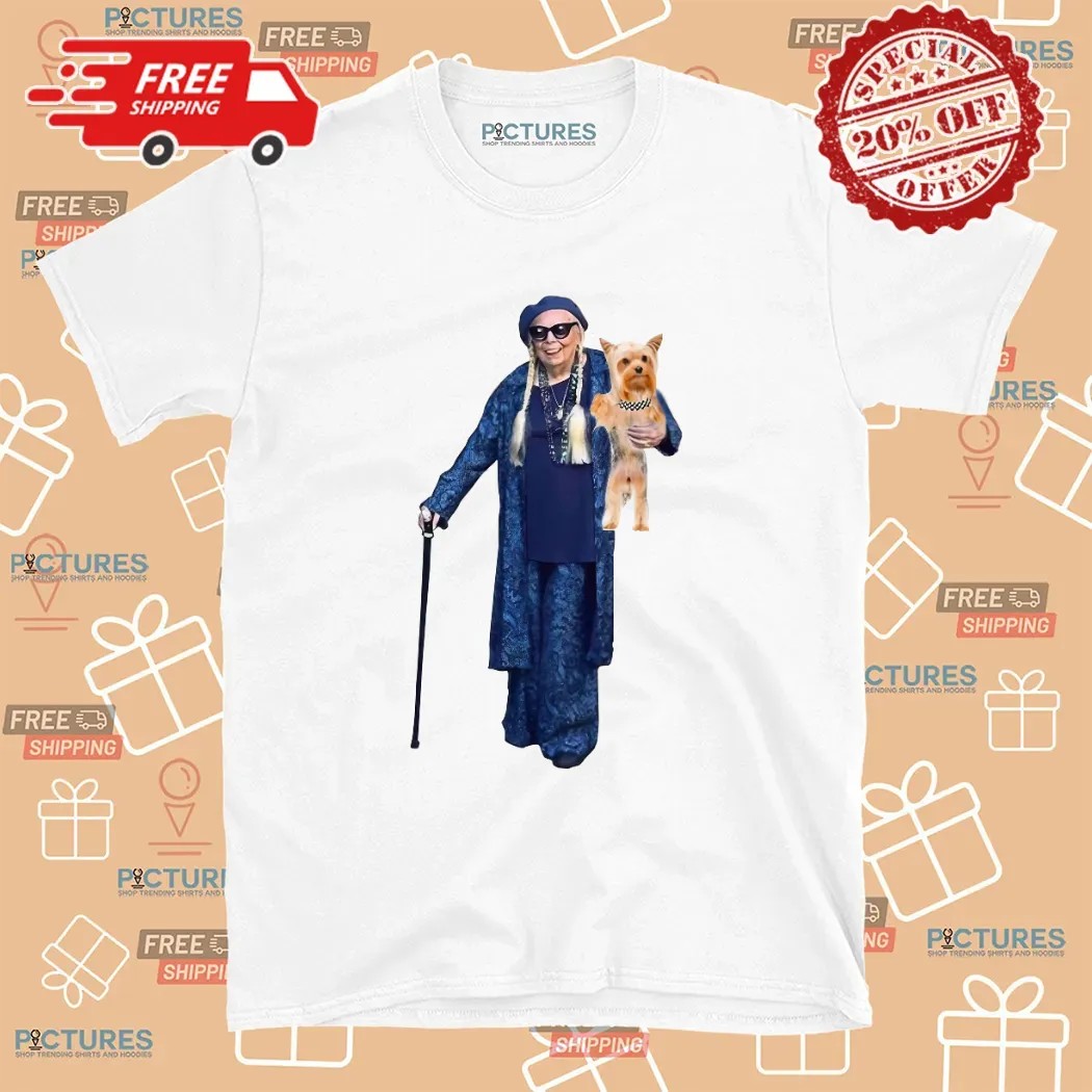 Joni Mitchell And Yorkshire Terrier Meme T Shirt